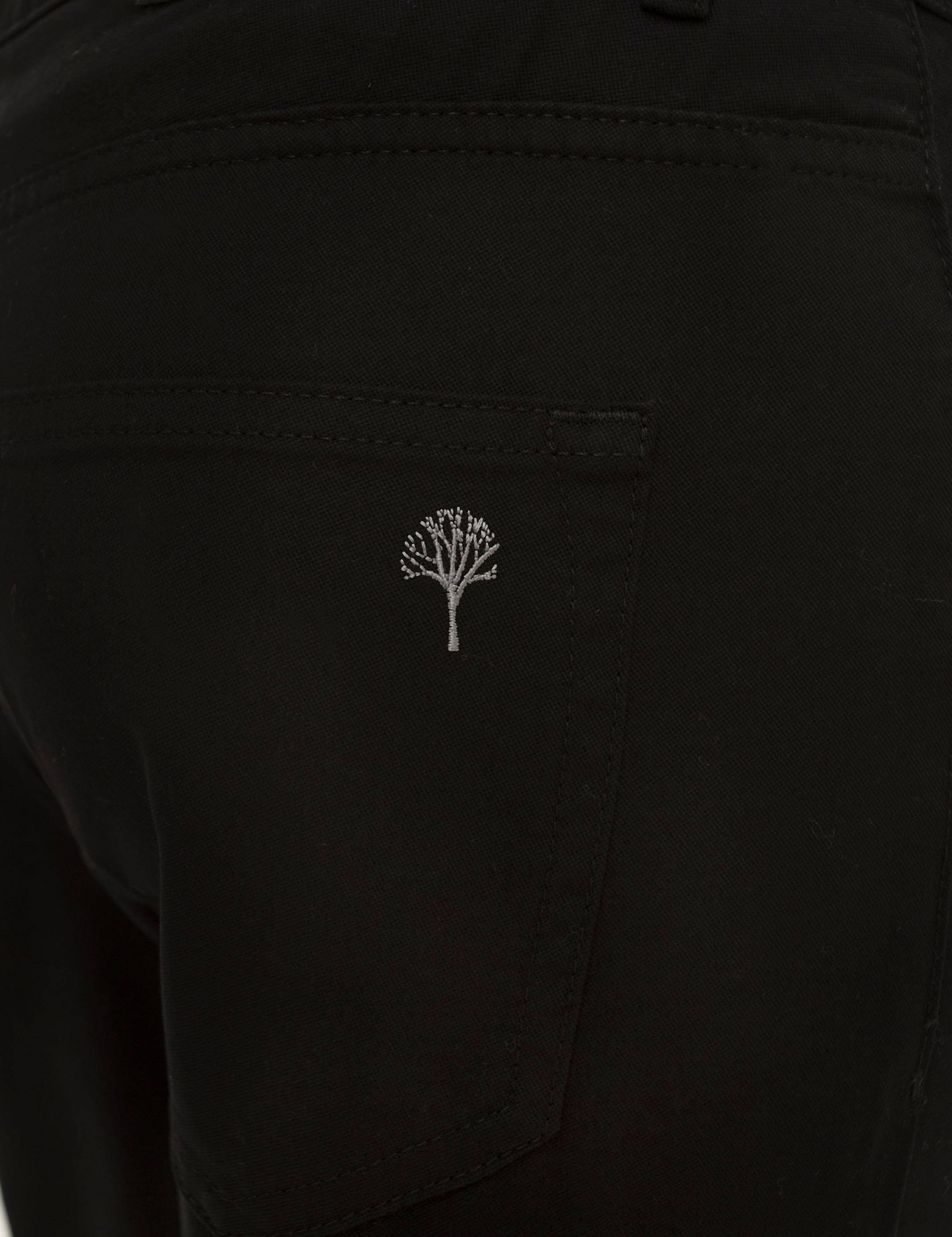 Siyah Slim Fit Chino Pantolon