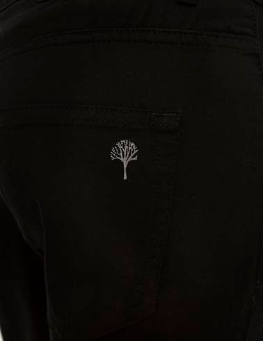 Siyah Slim Fit Chino Pantolon