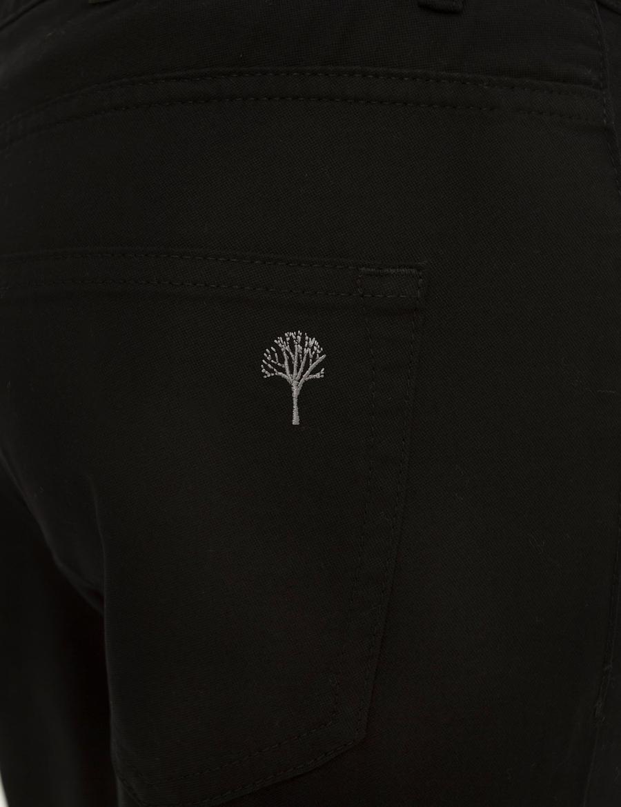 Siyah Slim Fit Chino Pantolon