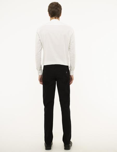 Siyah Slim Fit Chino Pantolon - 50209077096