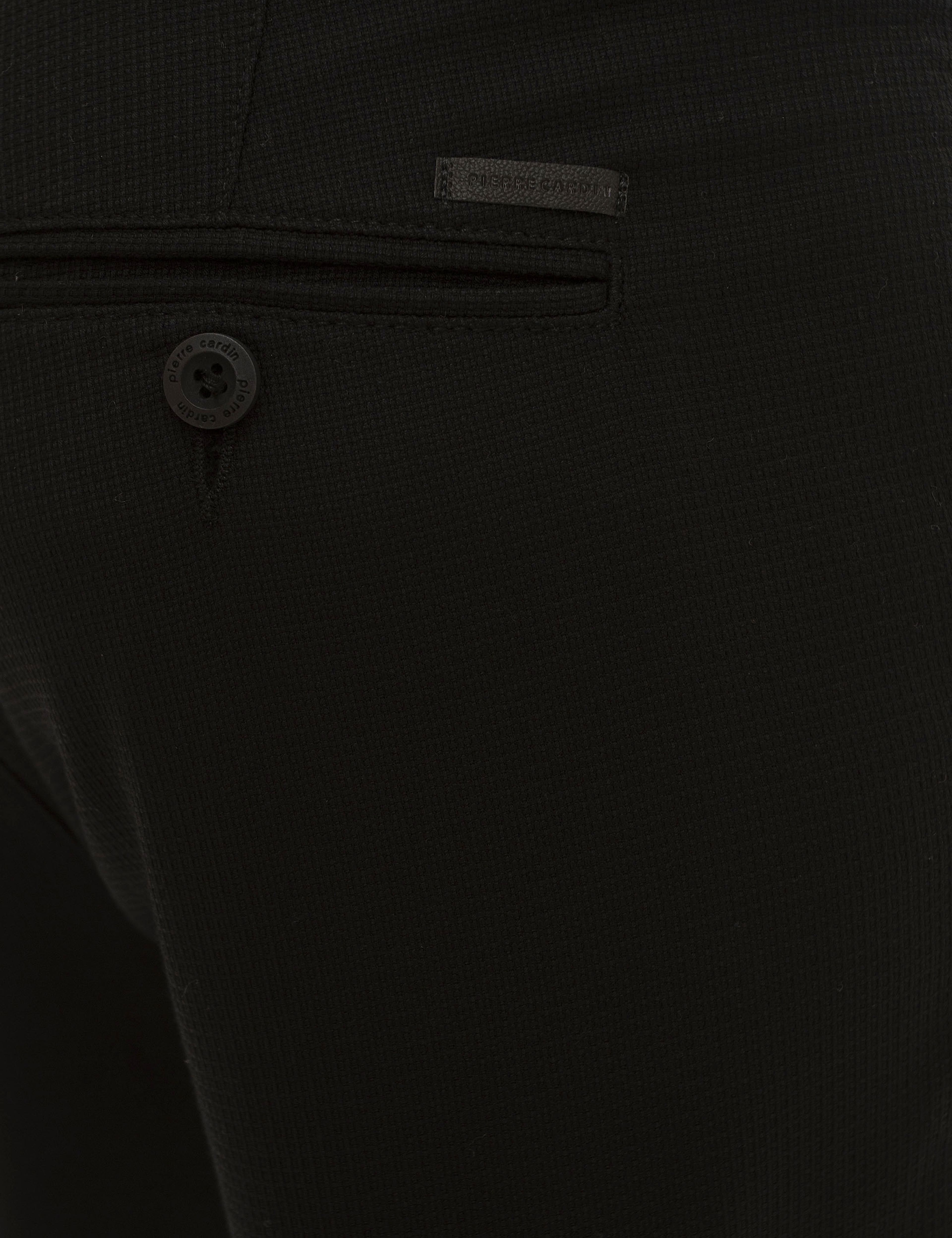 Siyah Slim Fit Chino Pantolon