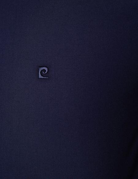 Lacivert Slim Fit Uzun Kollu Basic Gömlek - 50209272028