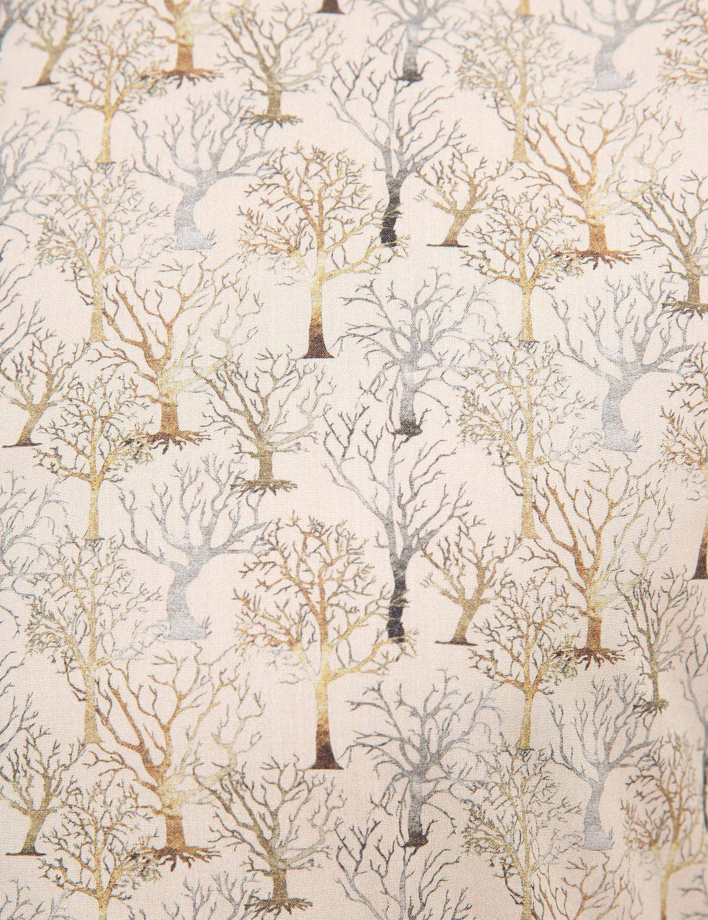 Bej Slim Fit Gömlek