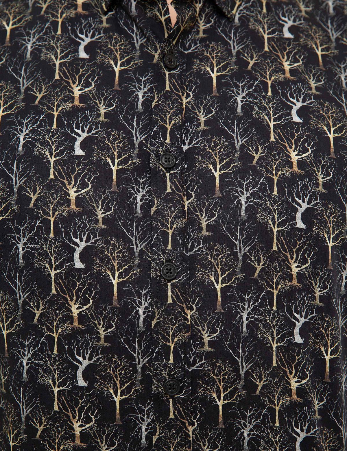 Siyah Slim Fit Gömlek - 50209322023