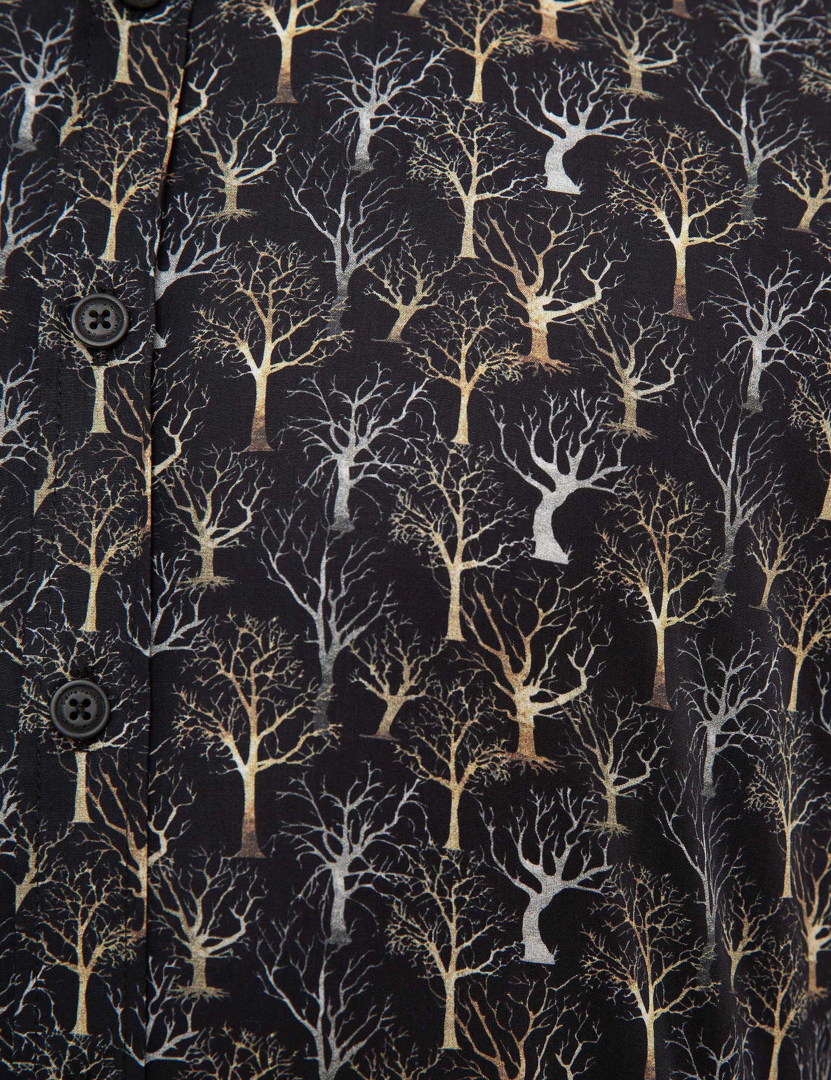 Siyah Slim Fit Gömlek