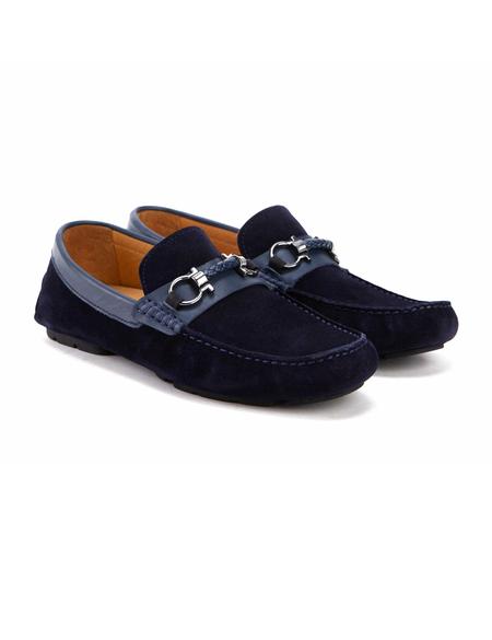 Lacivert Slim Fit Ayakkabı - 50209336002