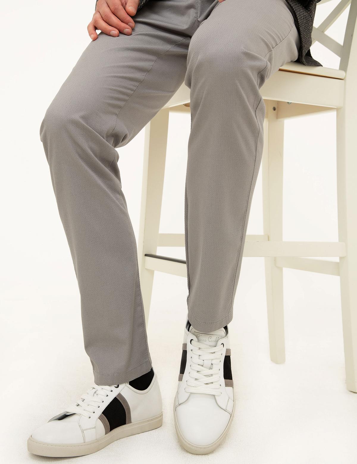 Beyaz Slim Fit Ayakkabı