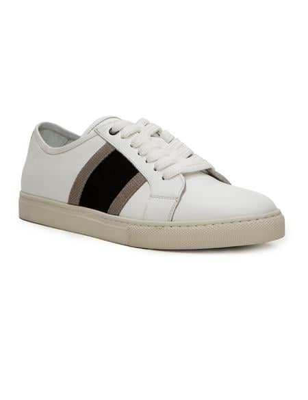 Beyaz Slim Fit Ayakkabı - 50209361006