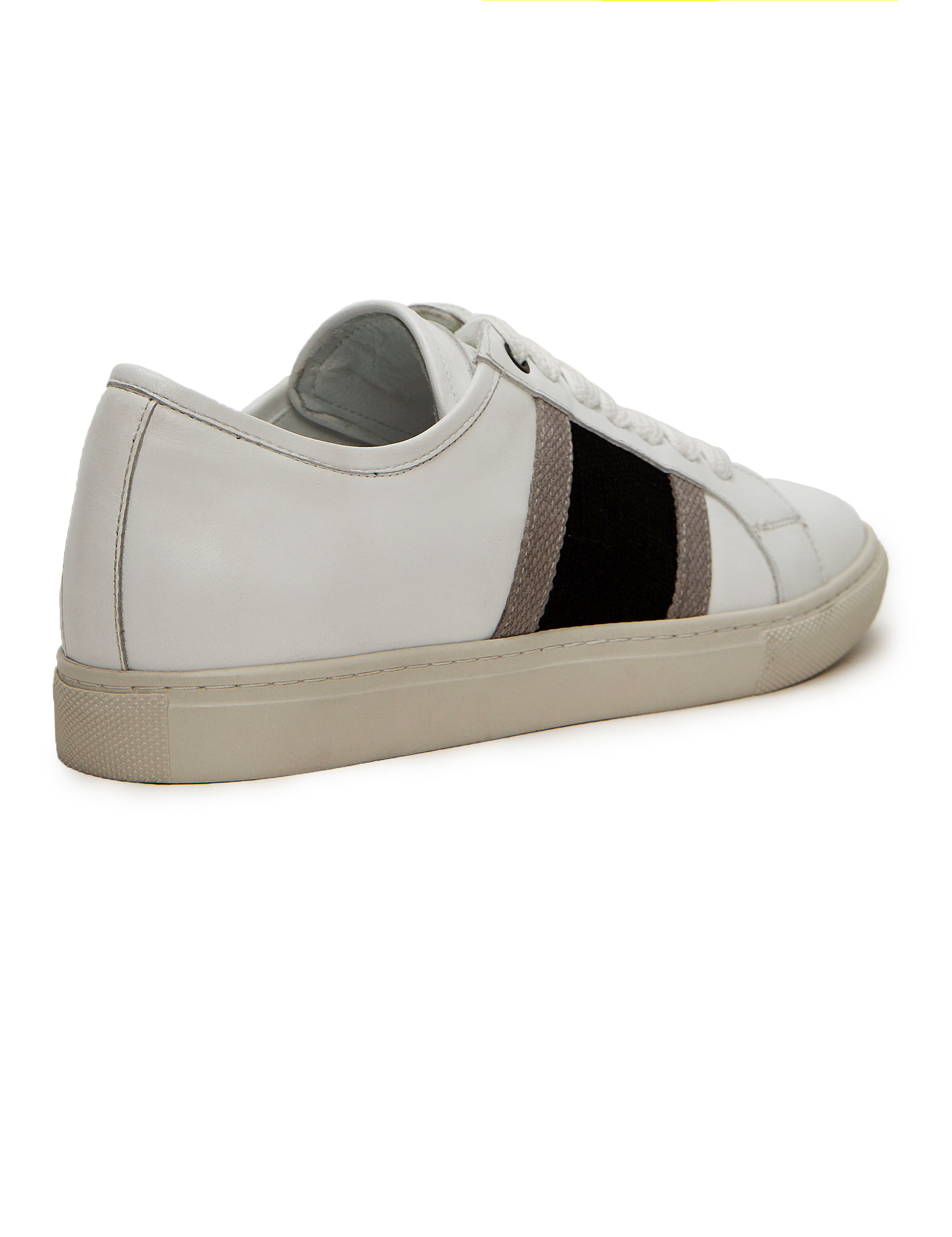 Beyaz Slim Fit Ayakkabı - Image 4