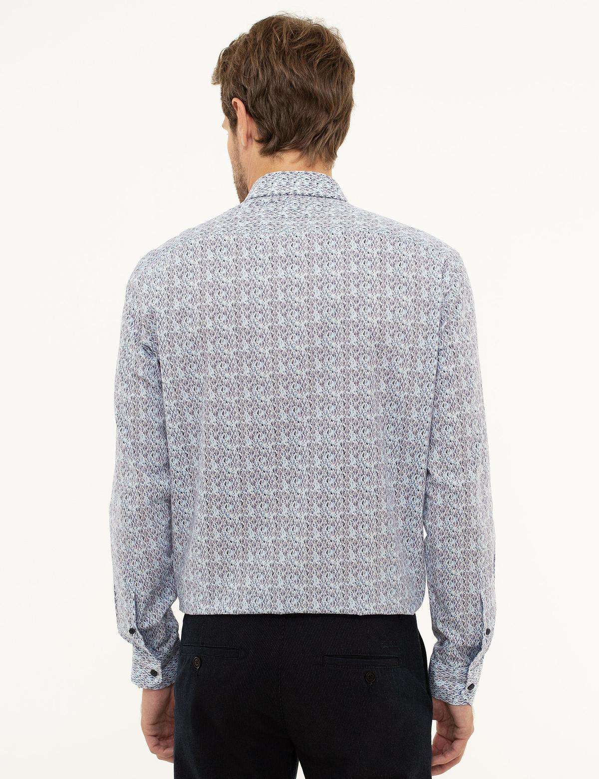 Mavi Slim Fit Uzun Kollu Gömlek - 50209585006