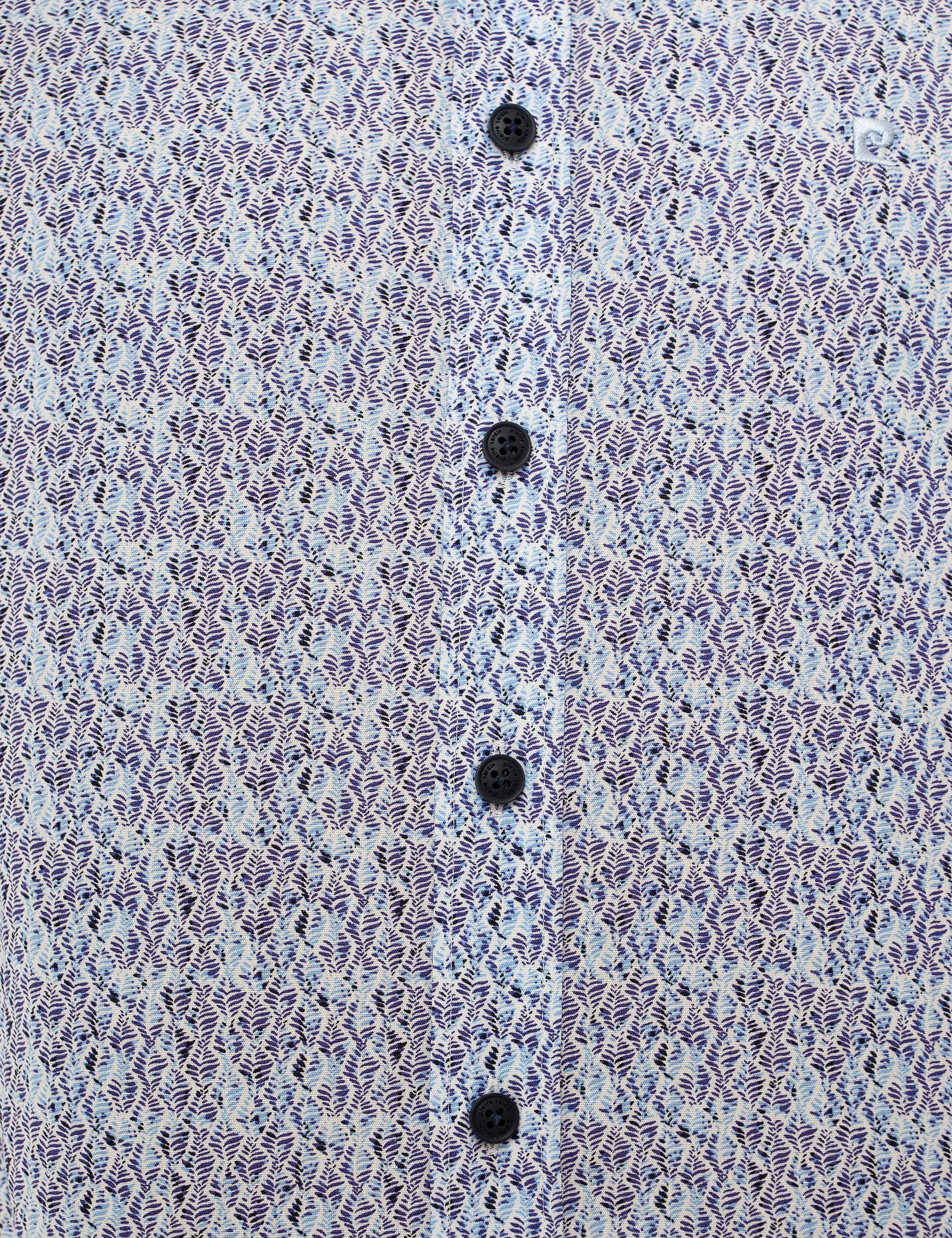 Mavi Slim Fit Gömlek - Image 6