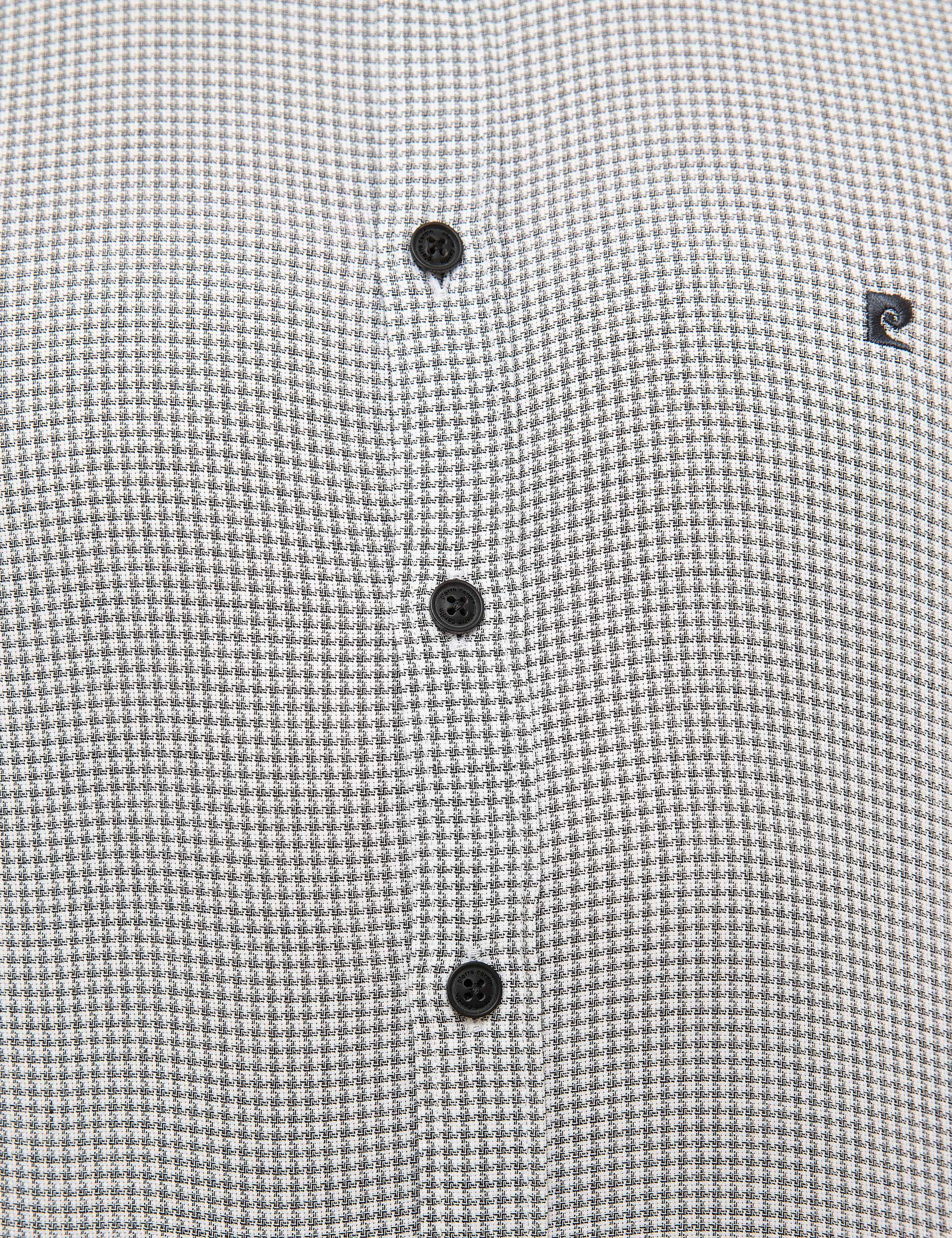 Siyah Slim Fit Uzun Kollu Gömlek - Image 6