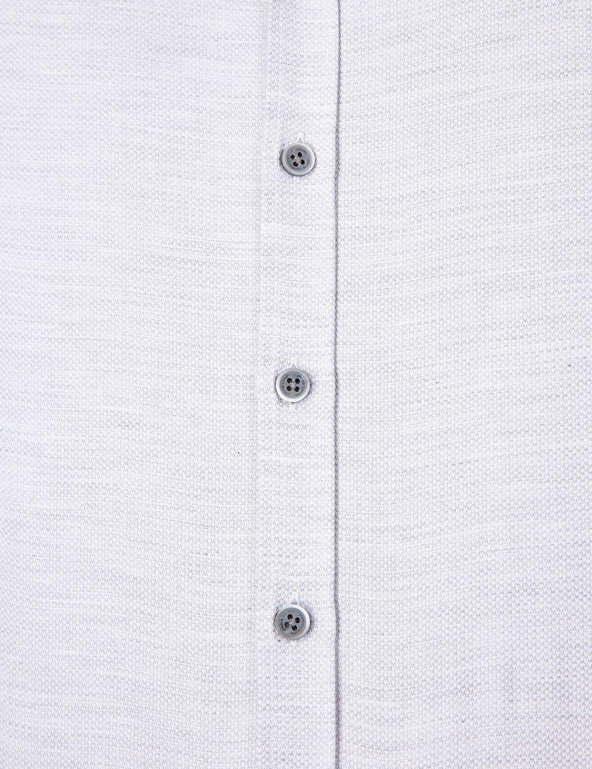 Gri Slim Fit Oxford Gömlek - 50209699020