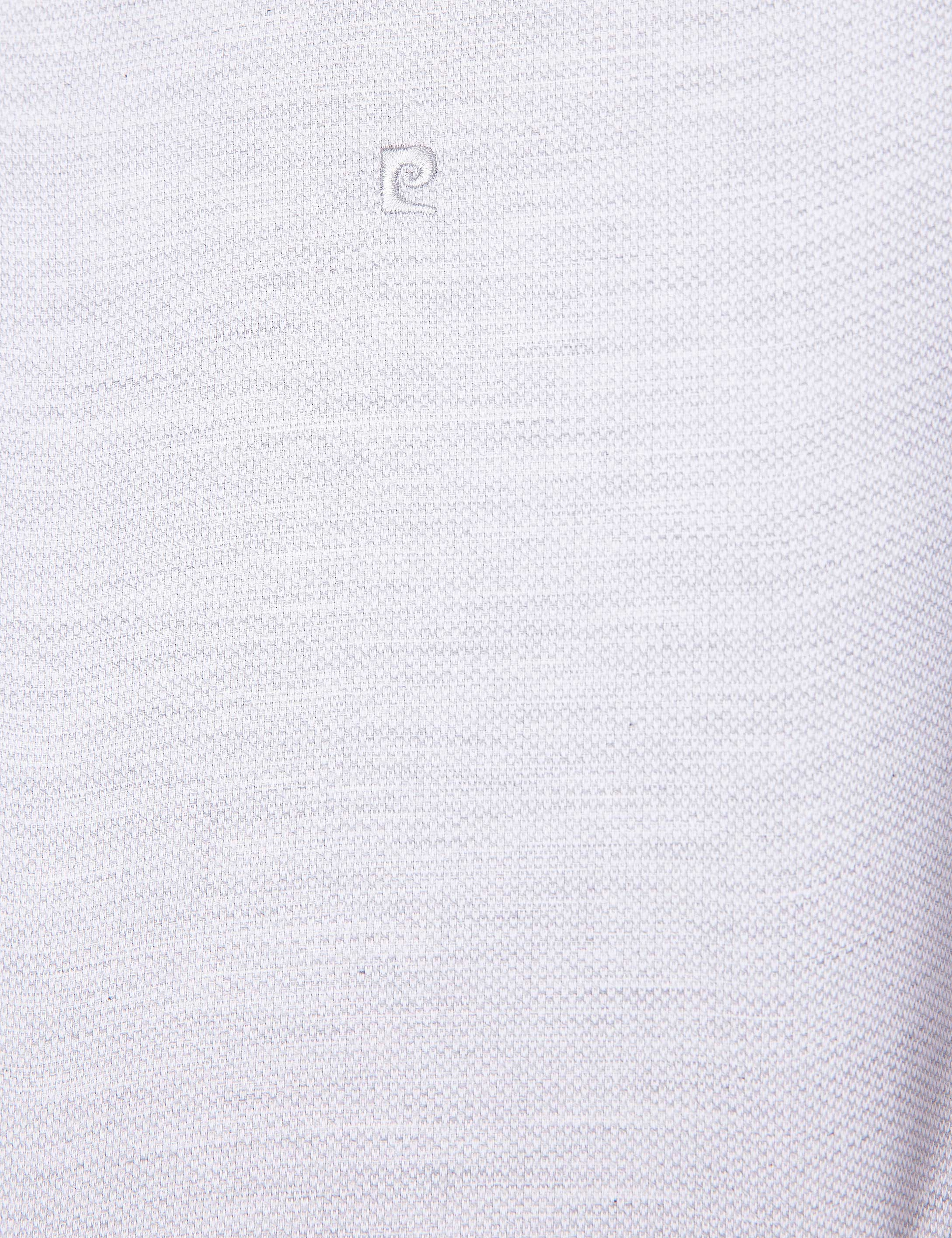 Gri Slim Fit Oxford Gömlek