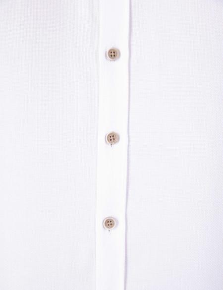 Beyaz Slim Fit Oxford Gömlek - 50209699011