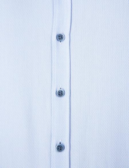 Açık Mavi Slim Fit Oxford Gömlek - 50209699029