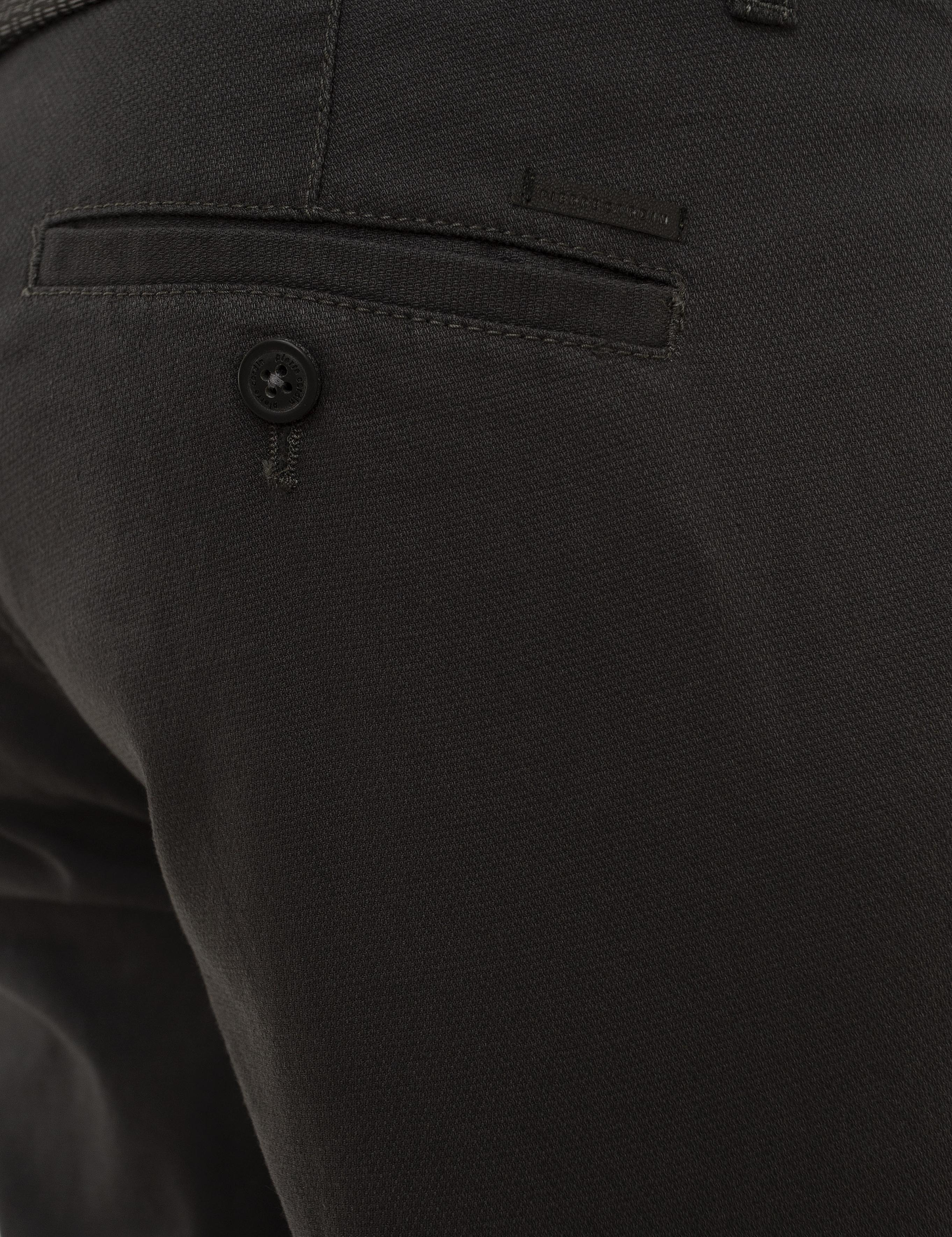 Antrasit Slim Fit Kanvas Pantolon