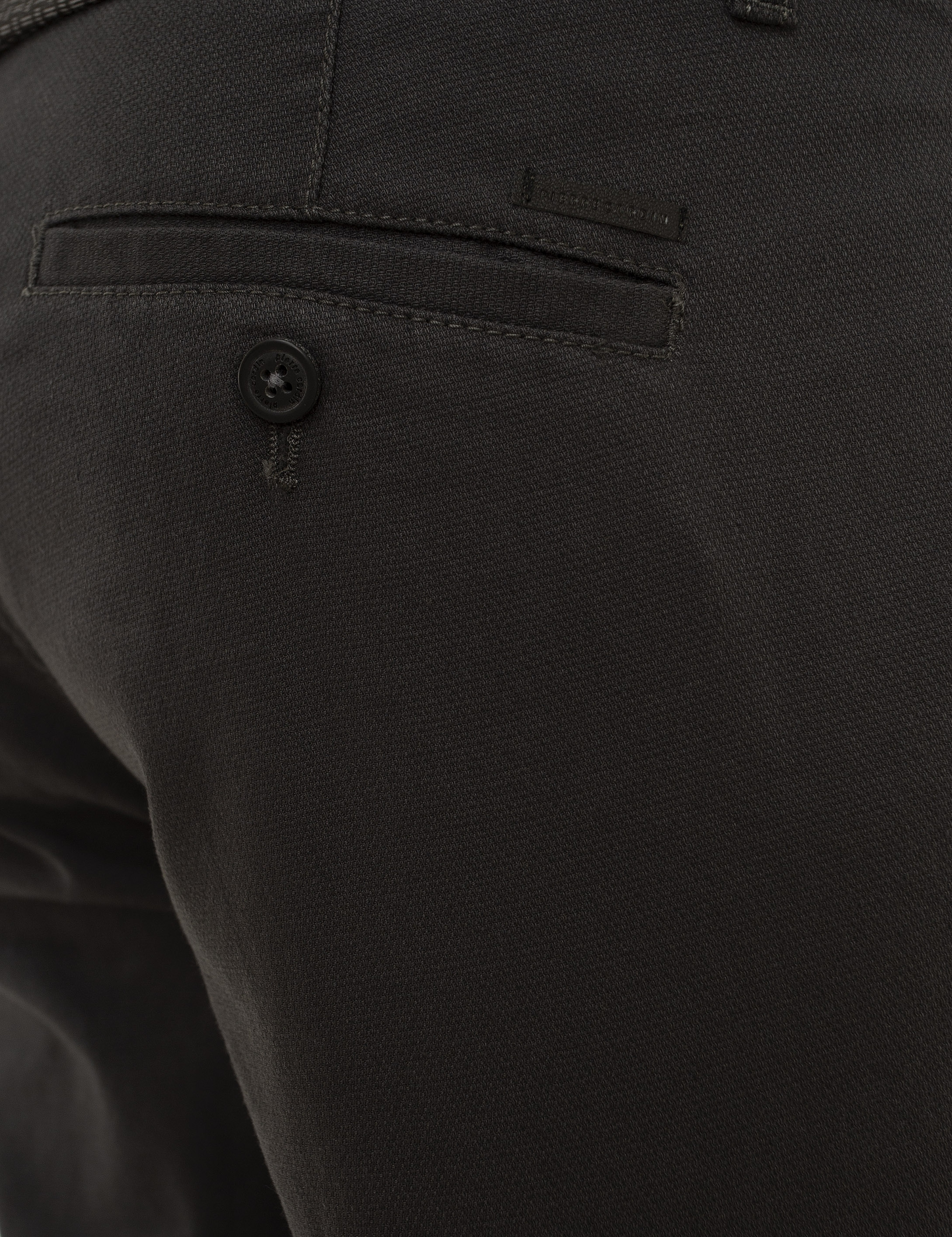 Antrasit Slim Fit Kanvas Pantolon - Image 4
