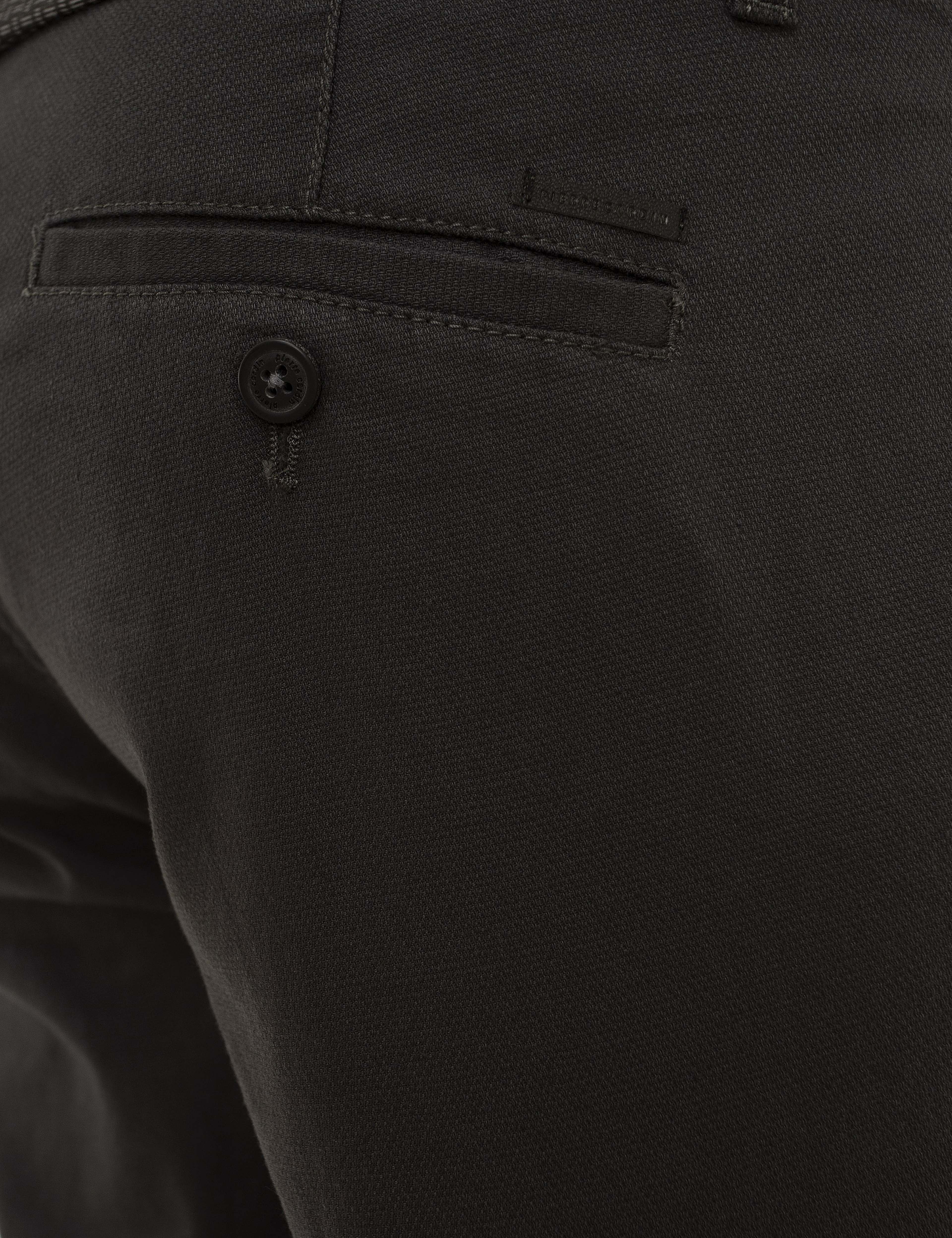 Antrasit Slim Fit Kanvas Pantolon