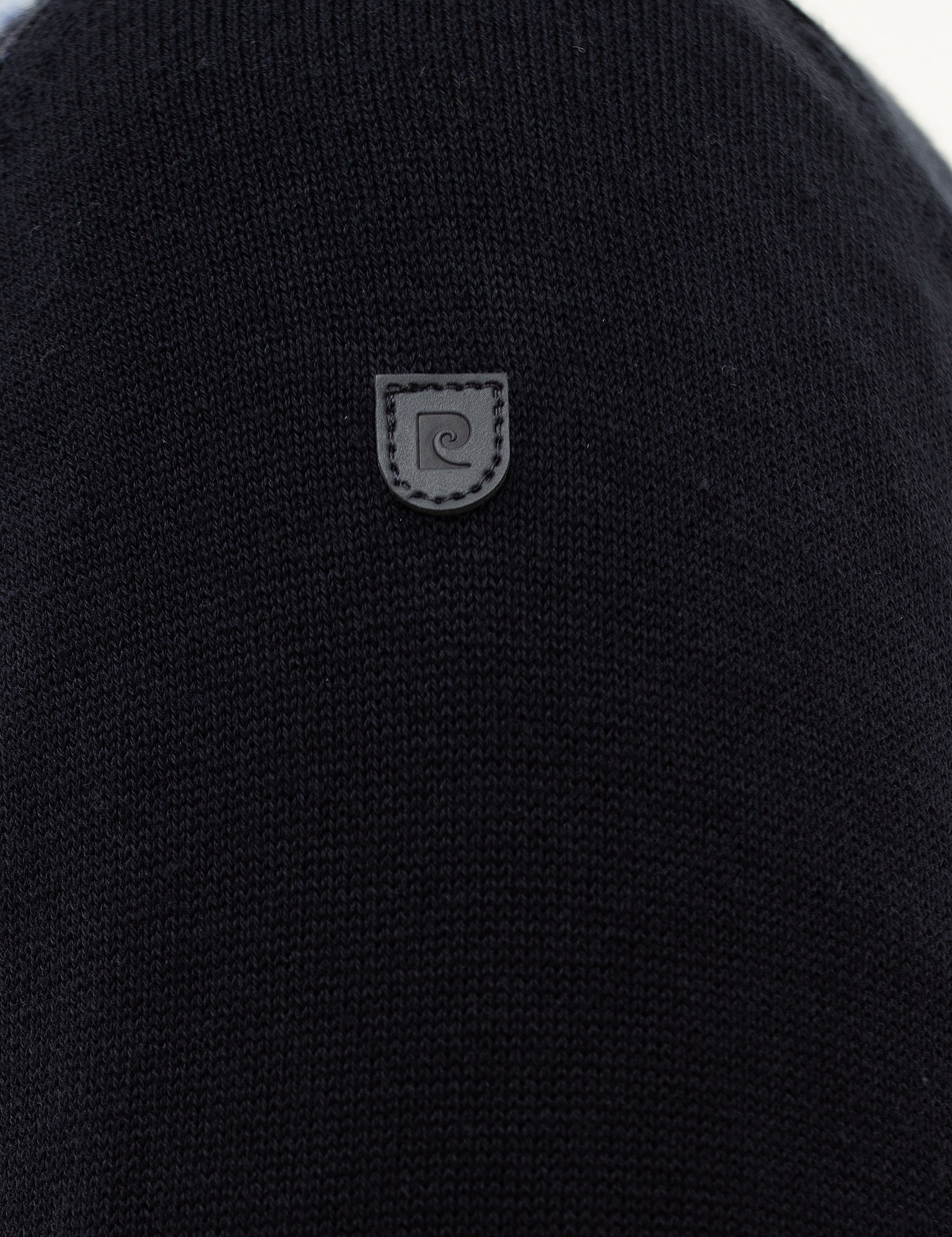 Koyu Lacivert Slim Fit Triko Kazak - Image 5