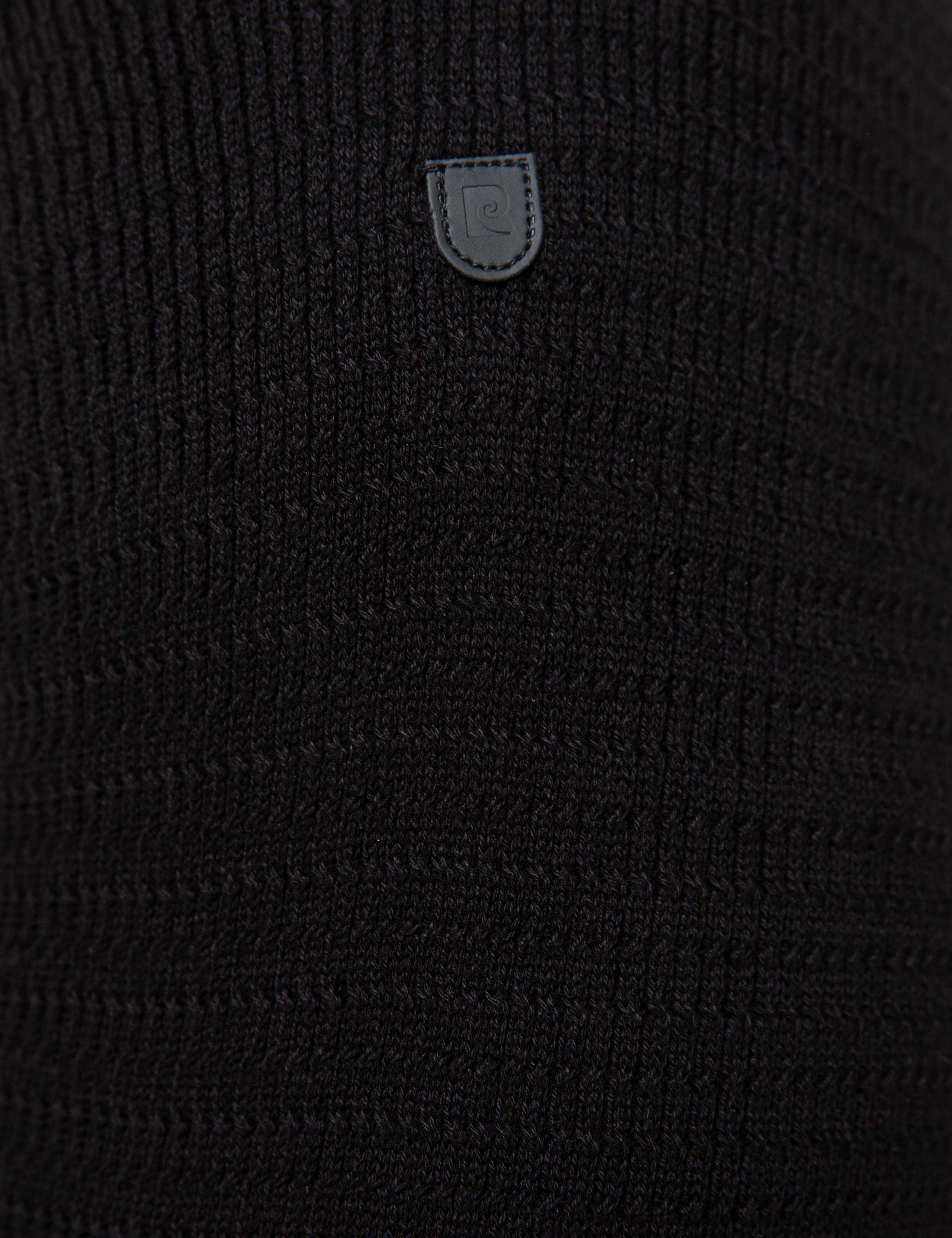 Siyah Slim Fit Kazak