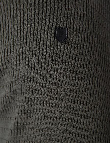 Haki Slim Fit Kazak - 50209935087