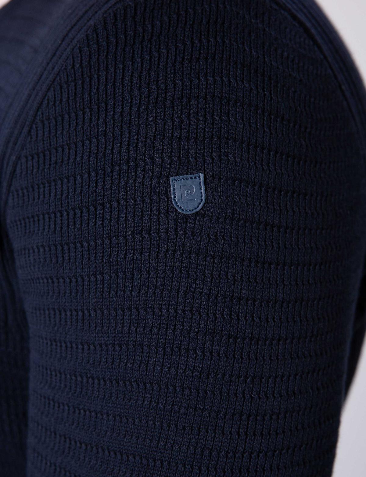 Koyu Lacivert Slim Fit Kazak - 50209935101