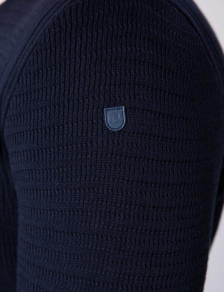 Koyu Lacivert Slim Fit Kazak - 50209935101