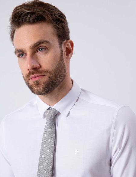 Beyaz Slim Fit Gömlek - 50210019011