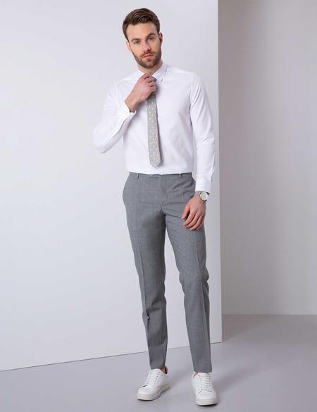 Beyaz Slim Fit Gömlek - 50210019011