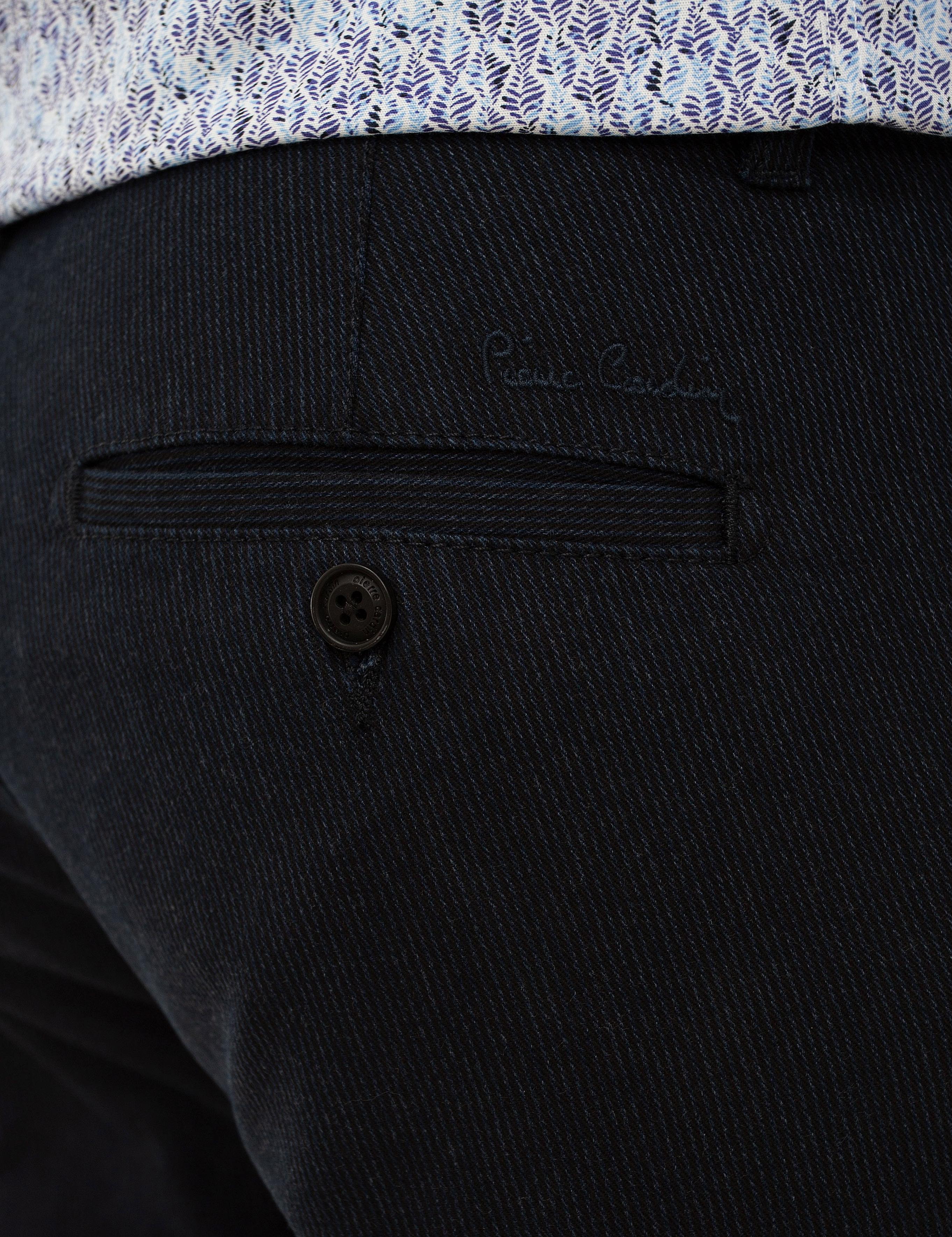 Lacivert Slim Fit Chino Pantolon