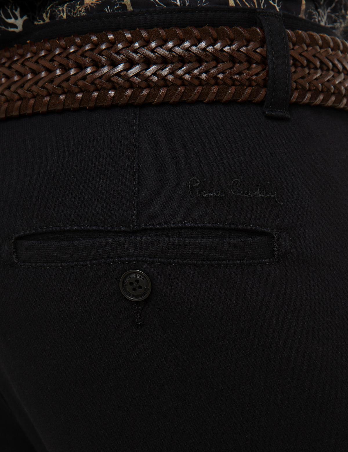 Siyah Slim Fit Chino Pantolon - 50210113119