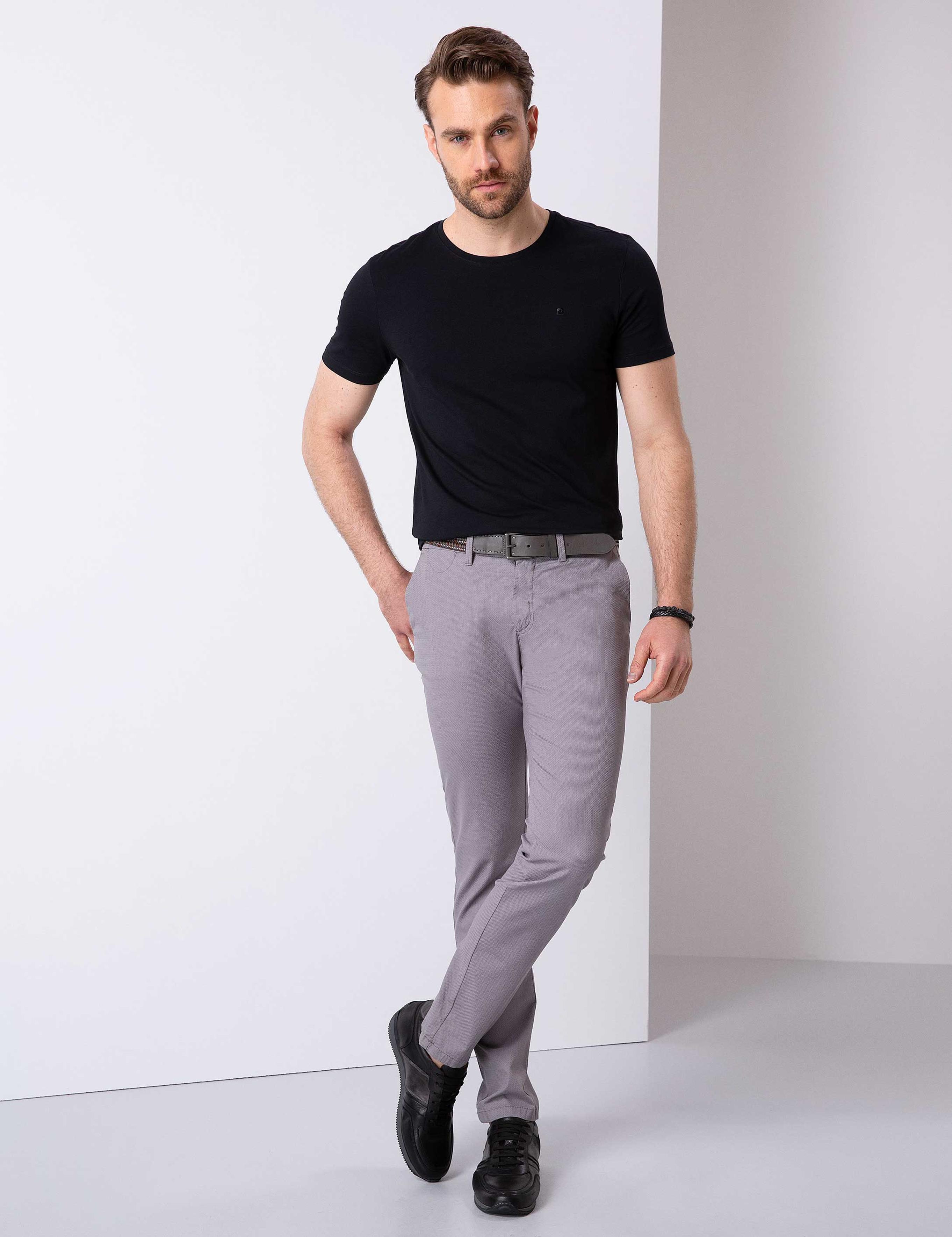 Siyah Slim Fit T-Shirt