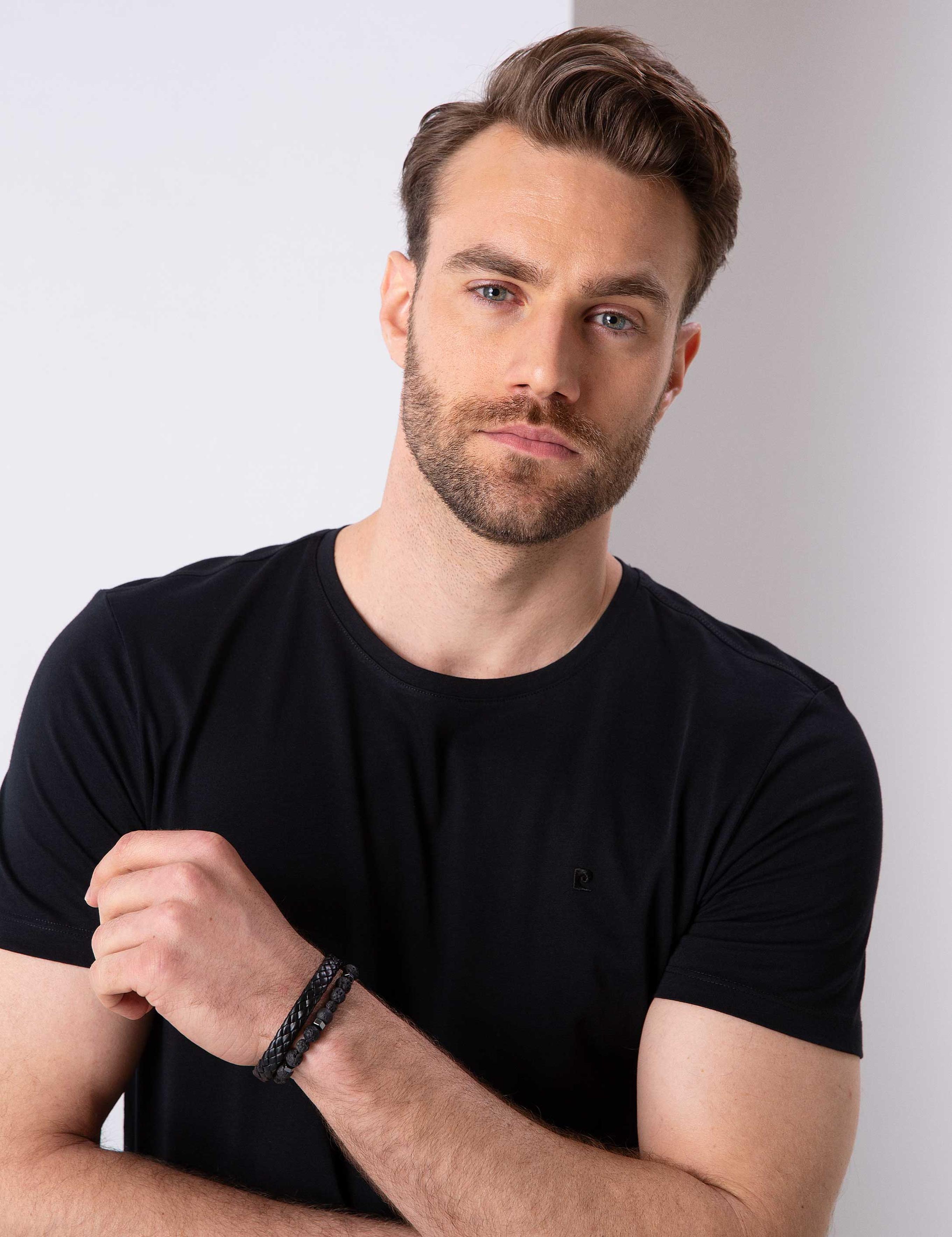 Siyah Slim Fit T-Shirt