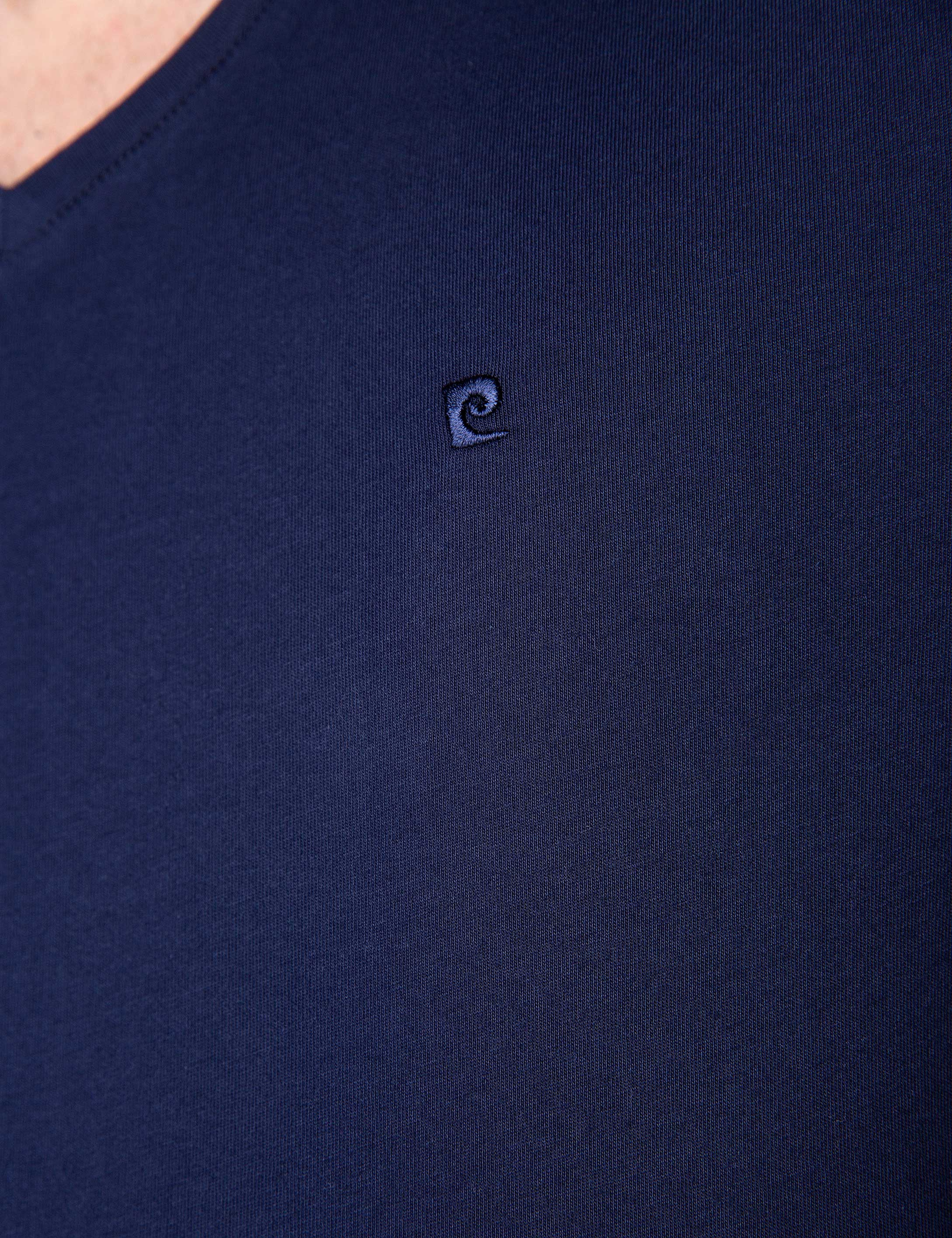 Lacivert Slim Fit T-Shirt - Image 4