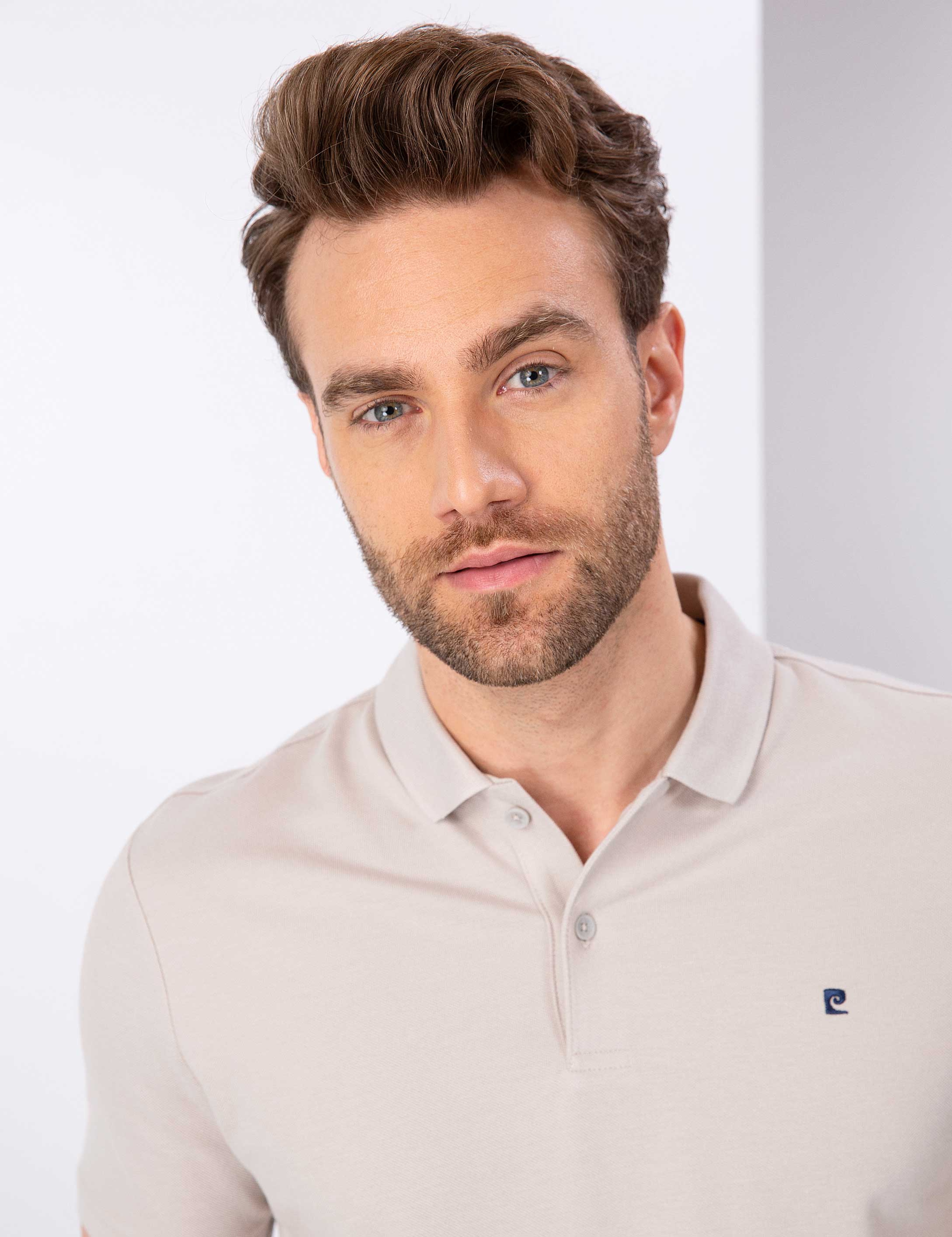 Taş Slim Fit Basic Polo Yaka T-Shirt - Image 2