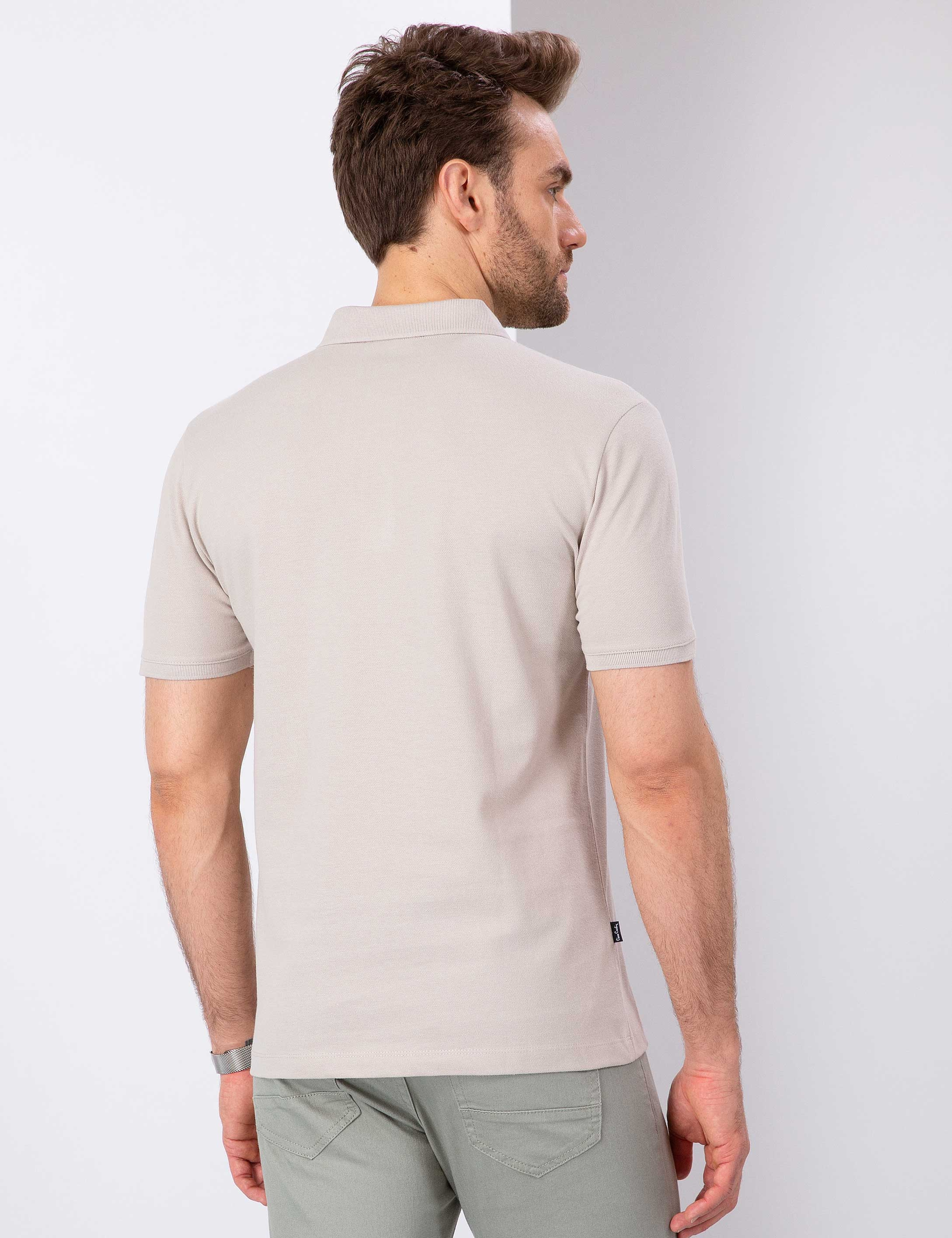 Taş Slim Fit Basic Polo Yaka T-Shirt