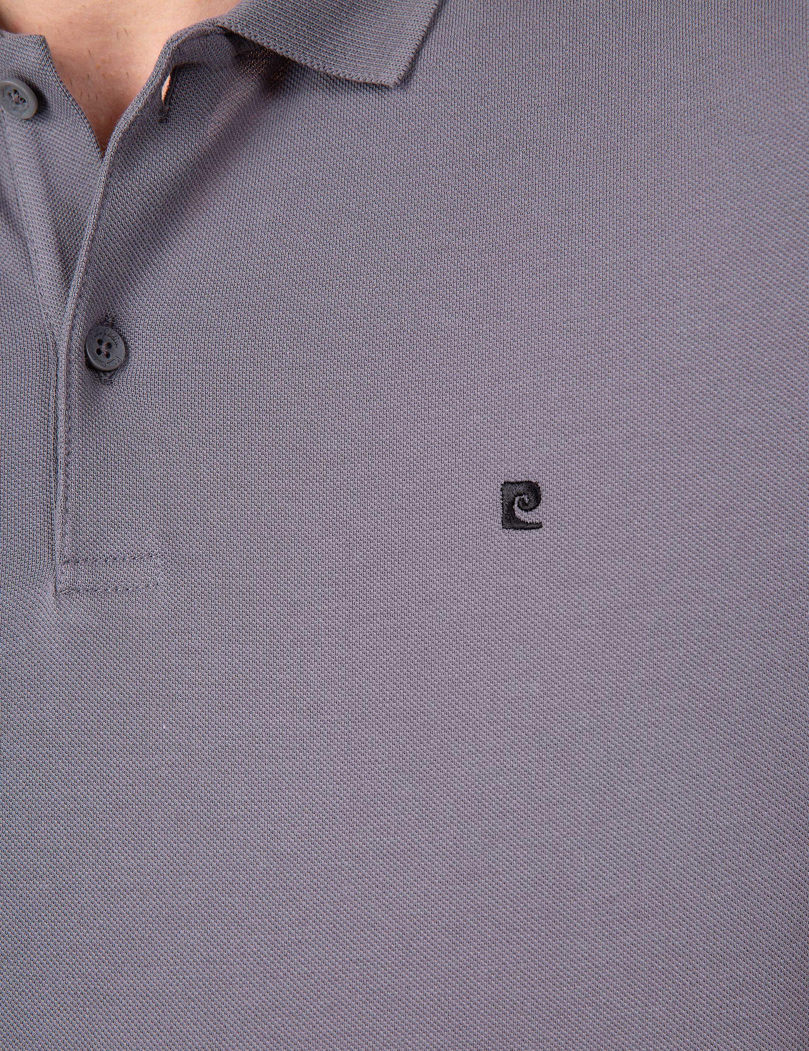 Koyu Gri Slim Fit Basic Tişört