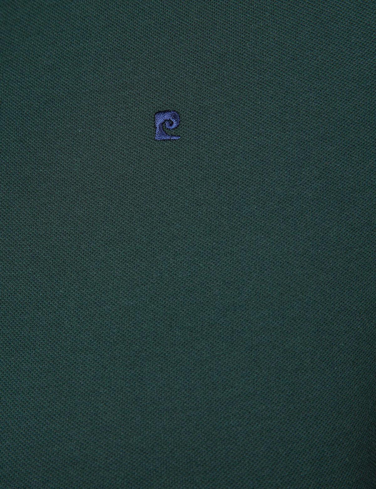 Koyu Yeşil Slim Fit Basic Polo Yaka T-Shirt - 50210220062