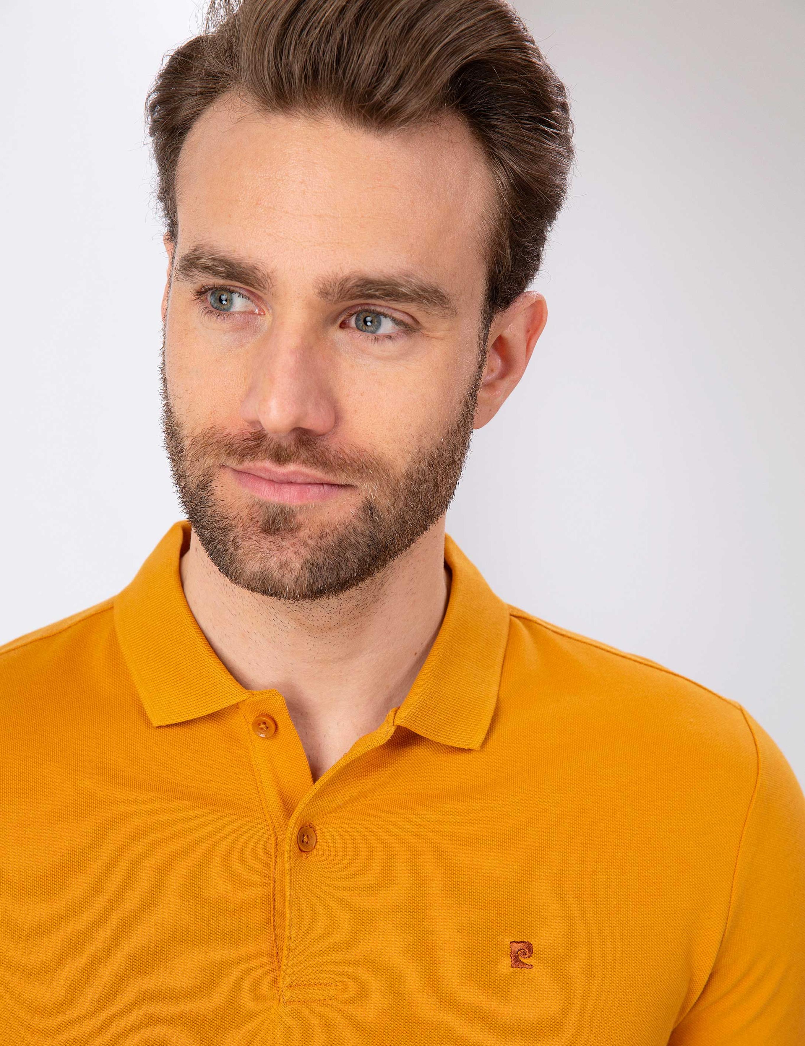 Safran Slim Fit Polo Yaka T-Shirt