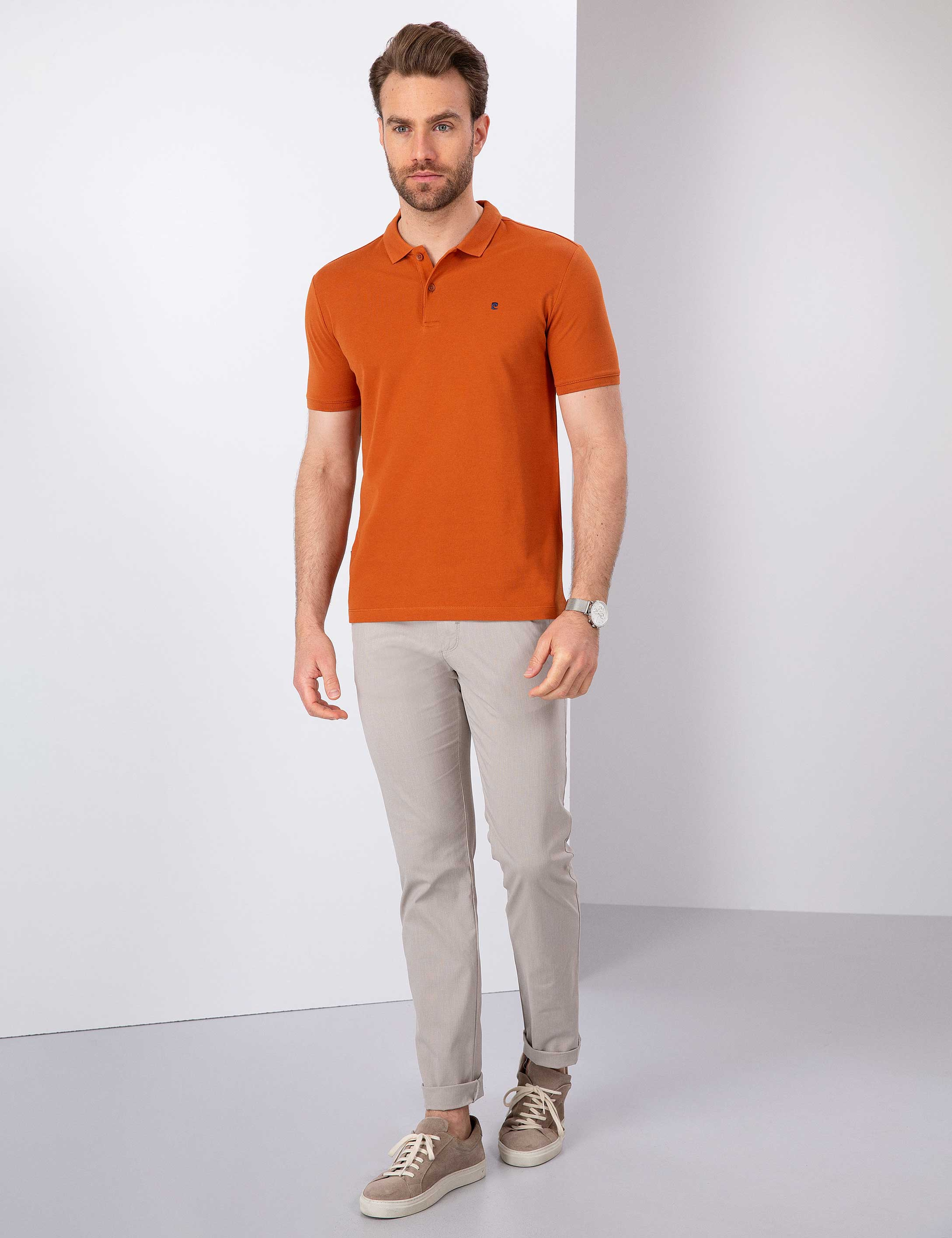 Pas Slim Fit Polo Yaka T-Shirt