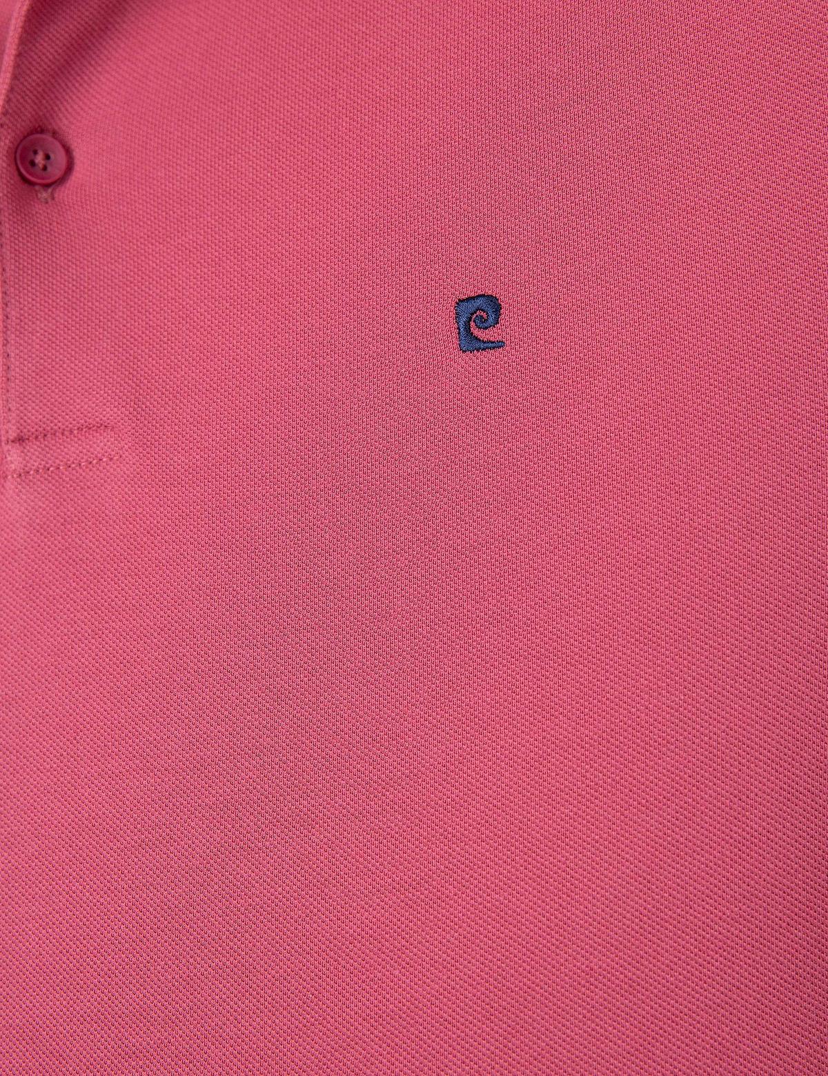 Gül Kurusu Slim Fit Polo Yaka T-Shirt - 50210220134