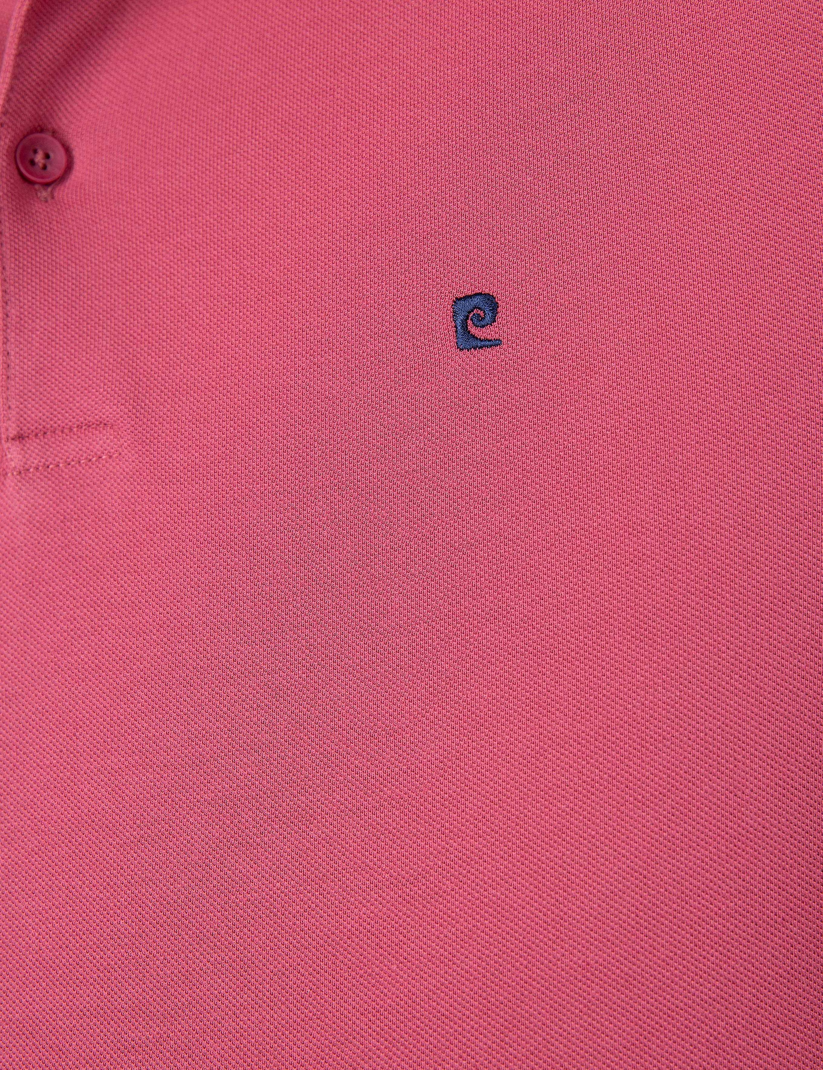 Gül Kurusu Slim Fit Polo Yaka T-Shirt