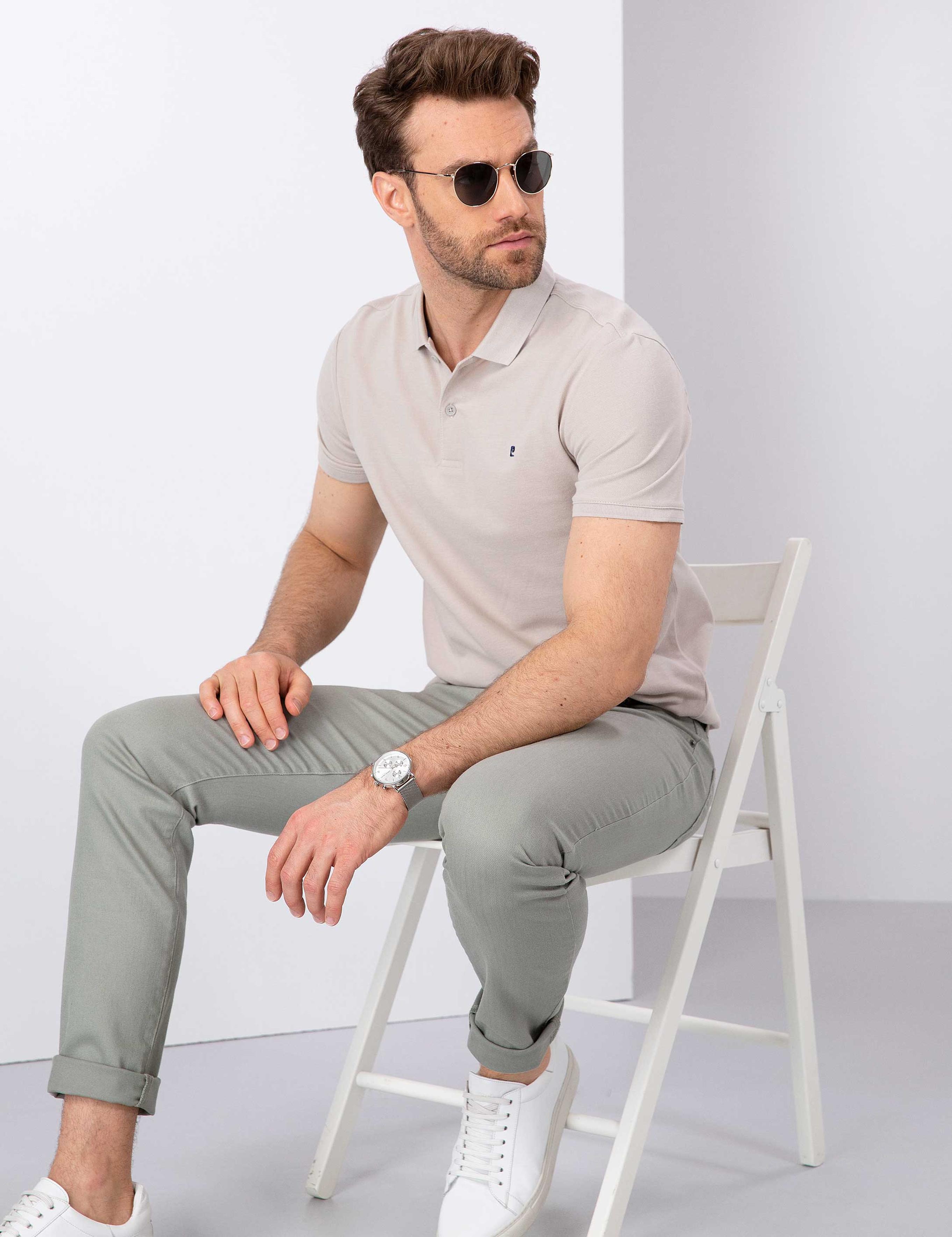 Taş Slim Fit Basic Tişört