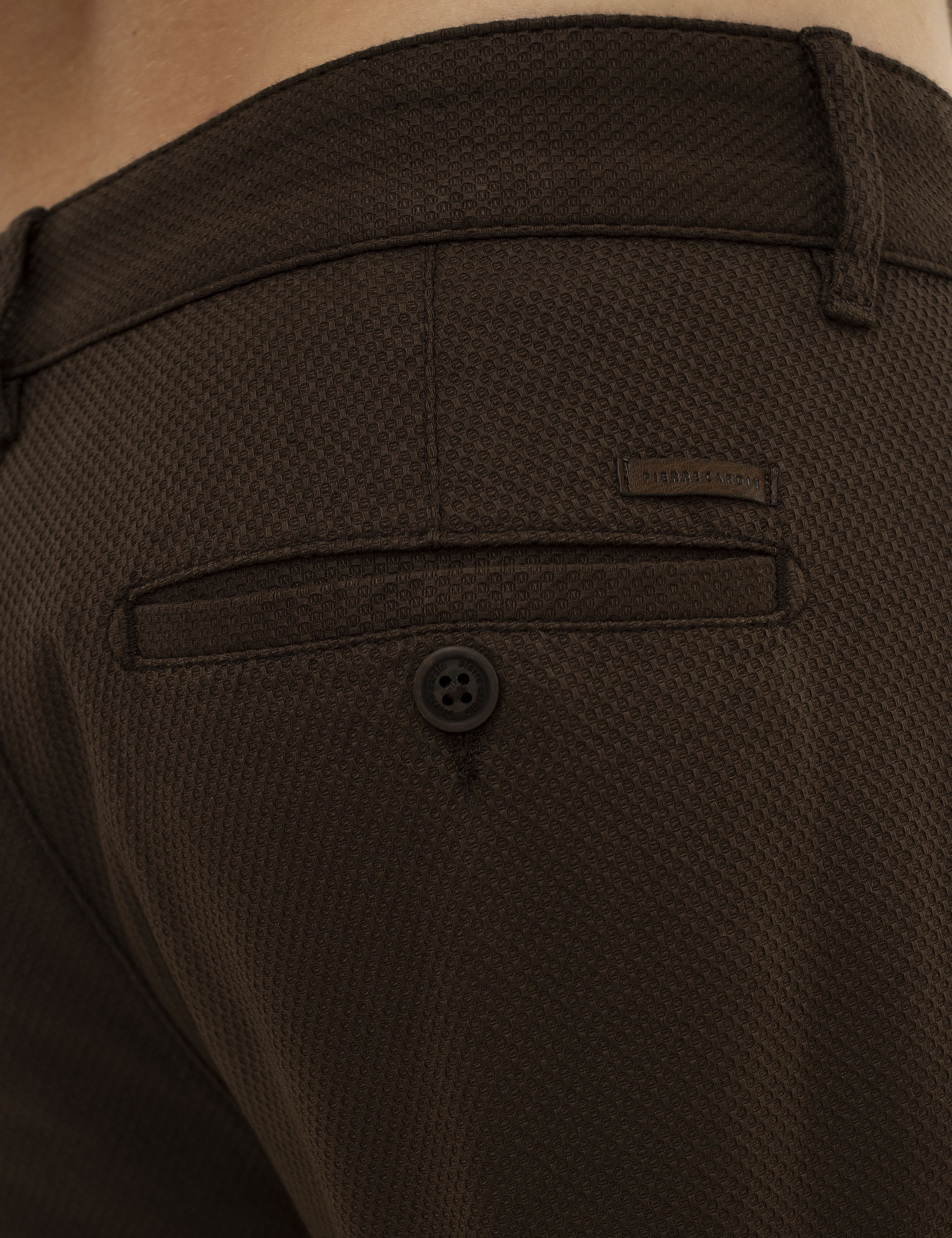 Kahverengi Slim Fit Chino Pantolon