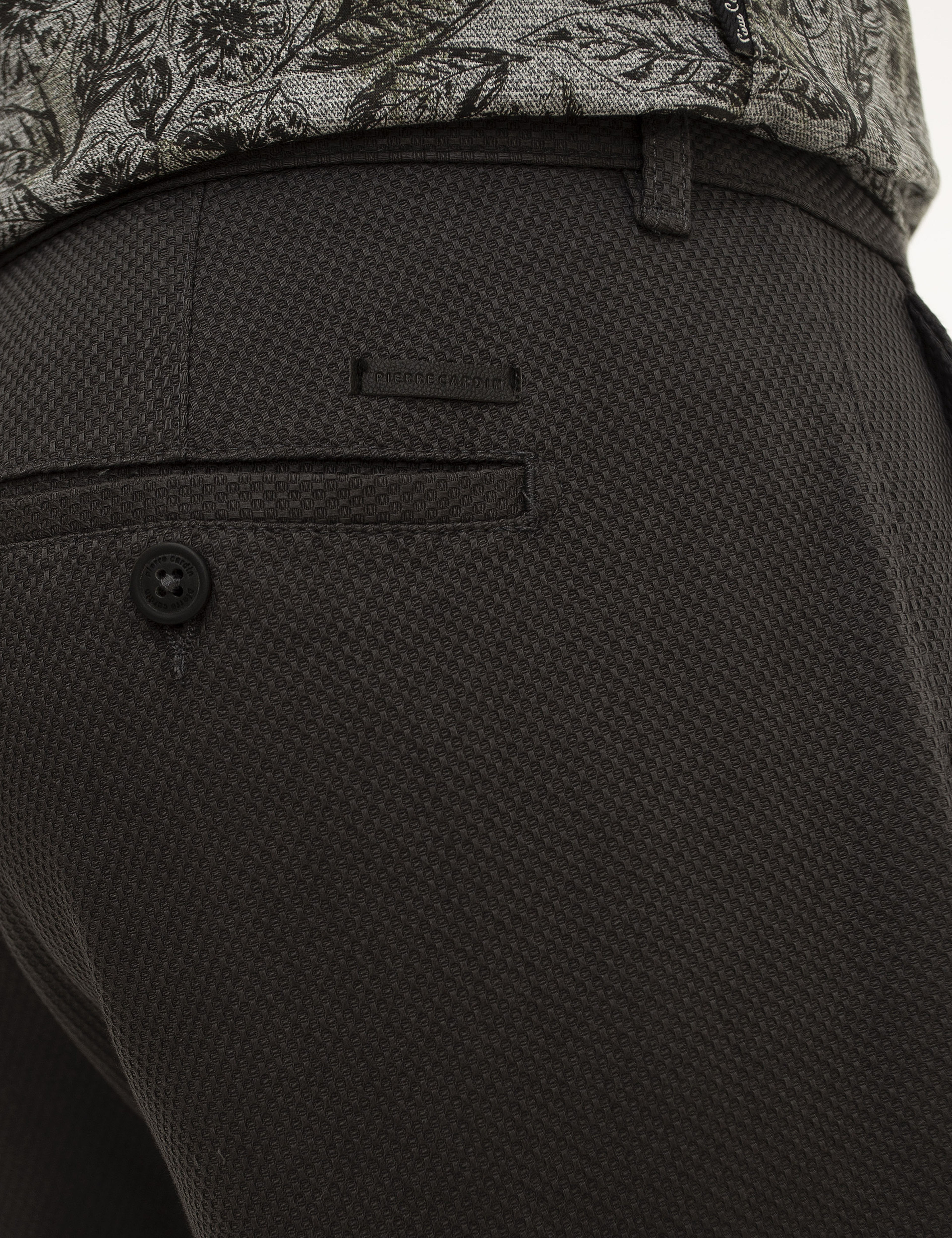 Antrasit Gri Slim Fit Chino Pantolon