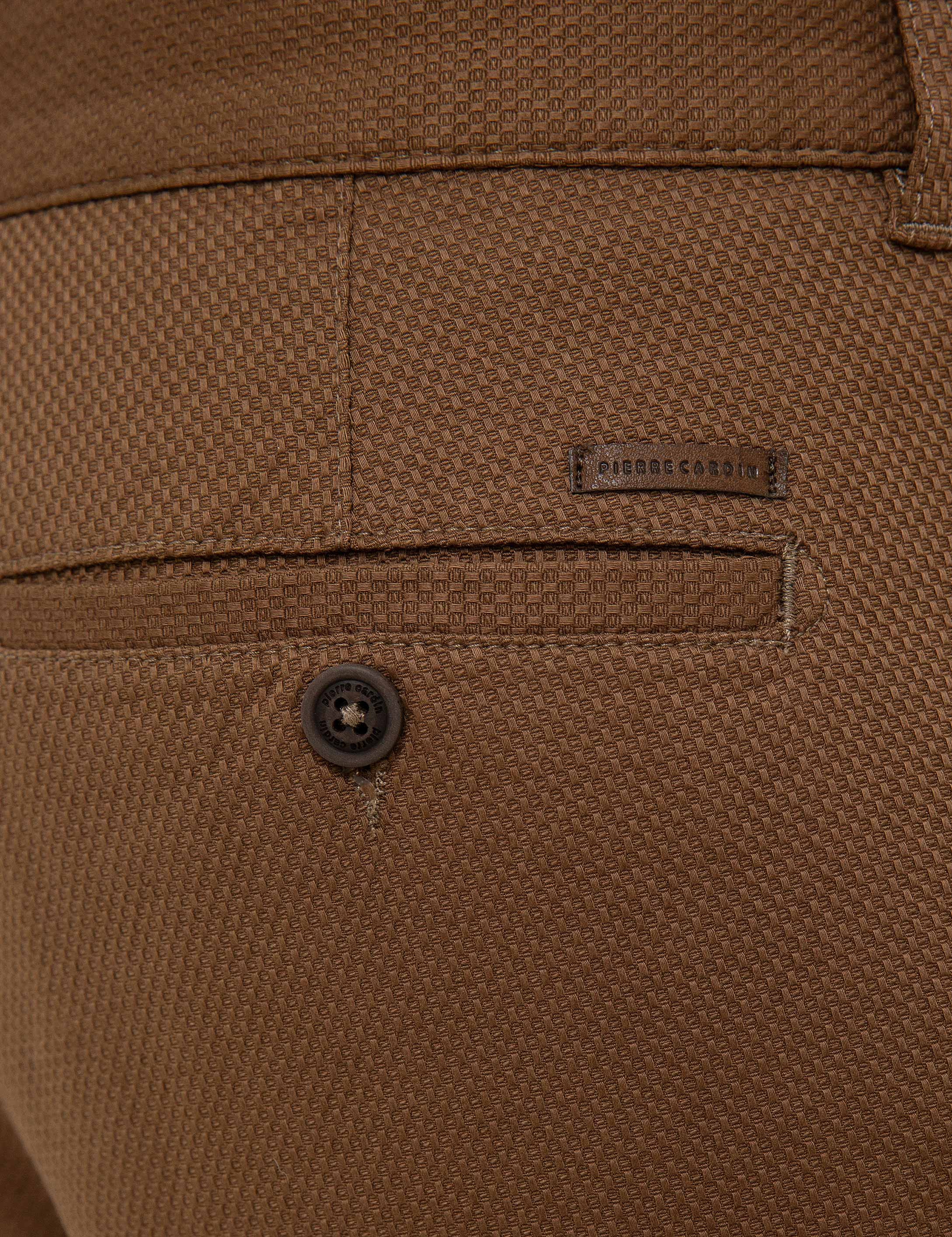 Camel Slim Fit Kanvas Pantolon - Image 4