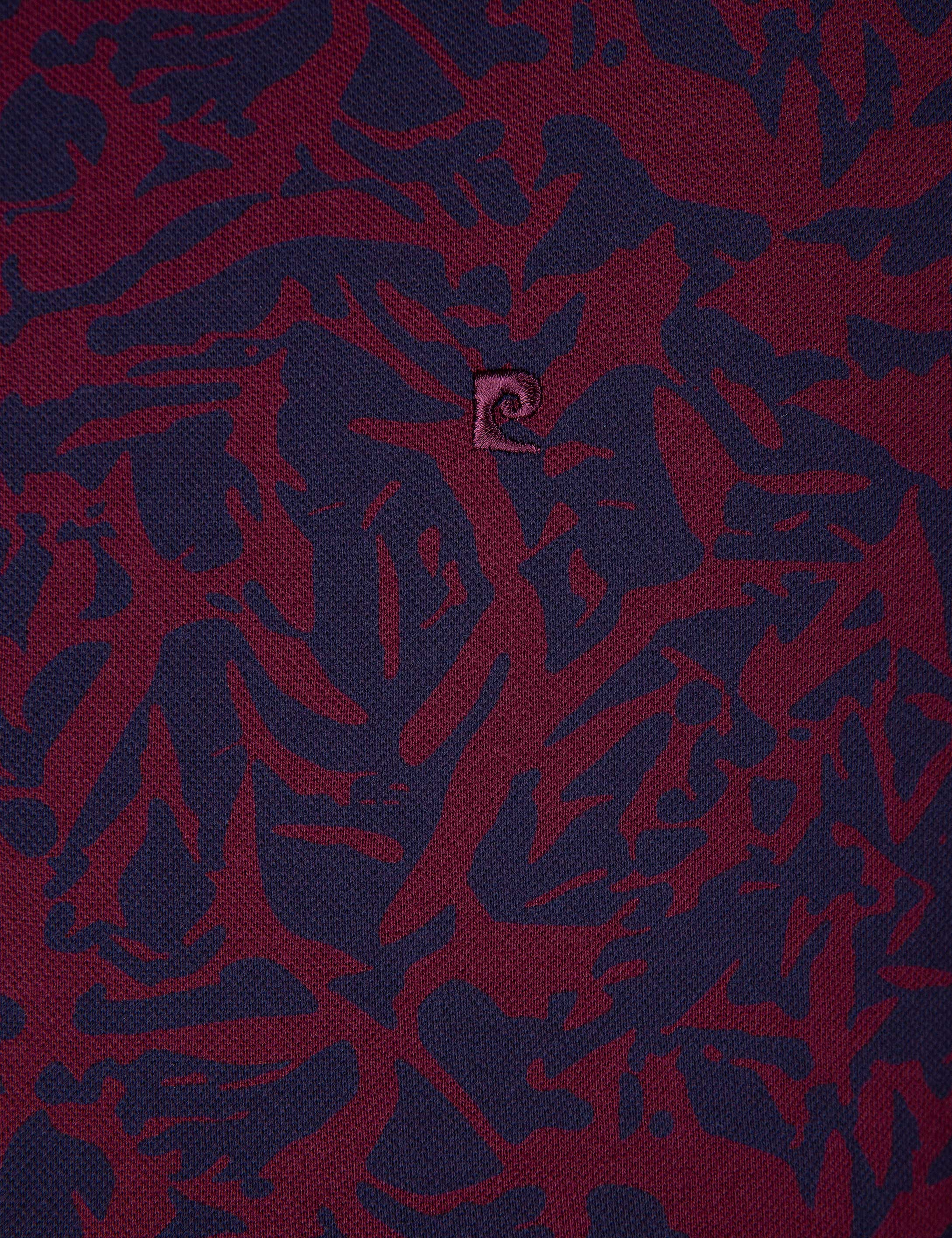 Bordo Slim Fit Polo Yaka T-Shirt - Image 5