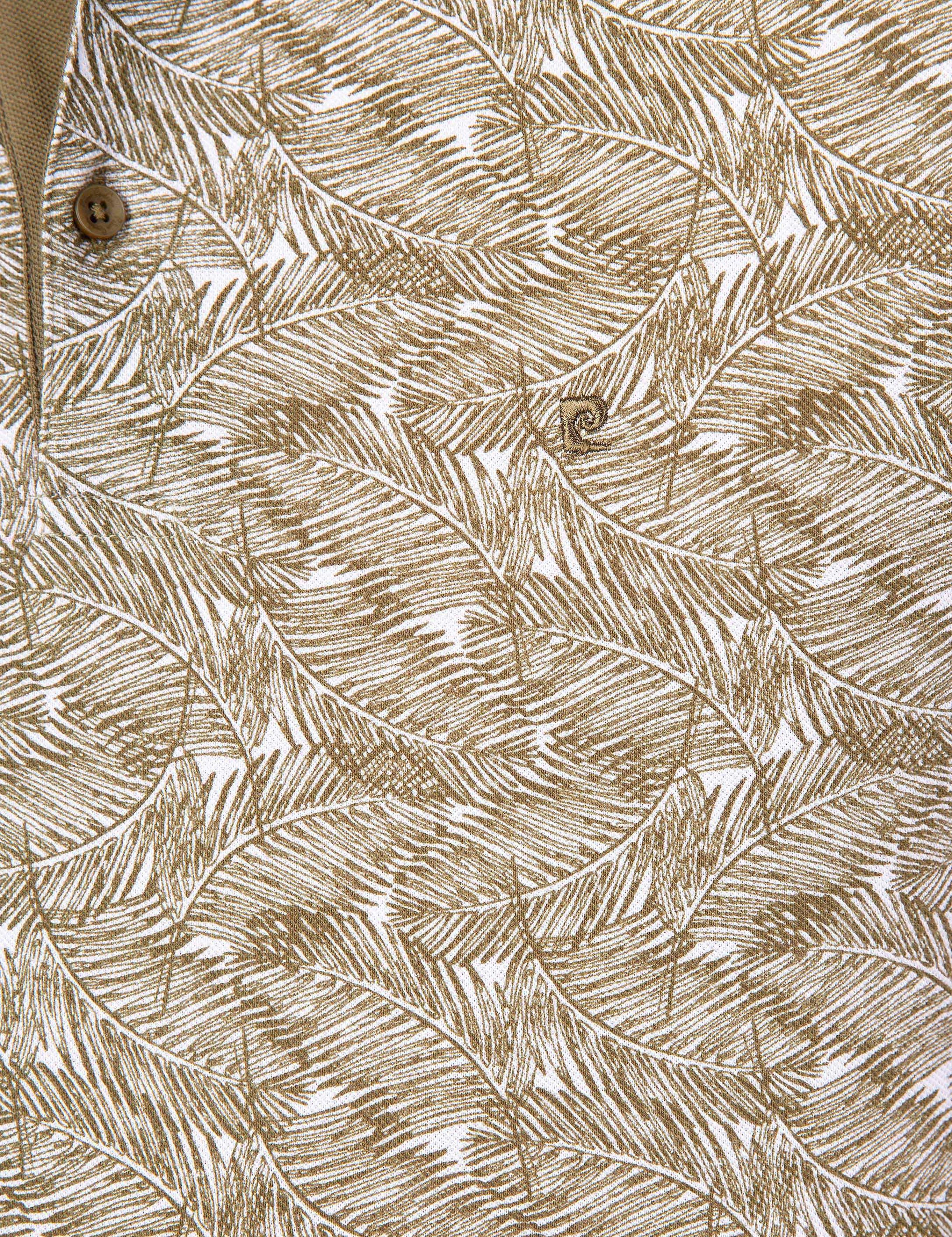 Haki Slim Fit Polo Yaka T-Shirt