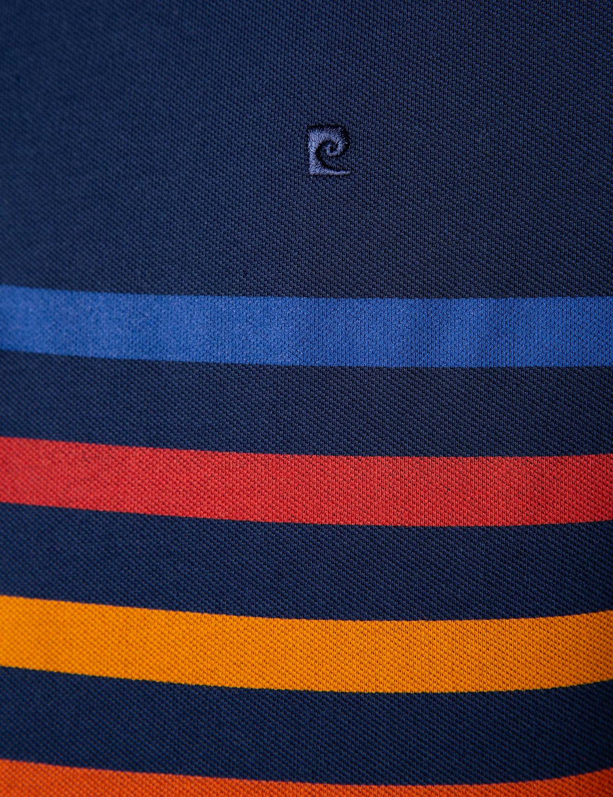 Lacivert Slim Fit Polo Yaka T-Shirt - 50210299007